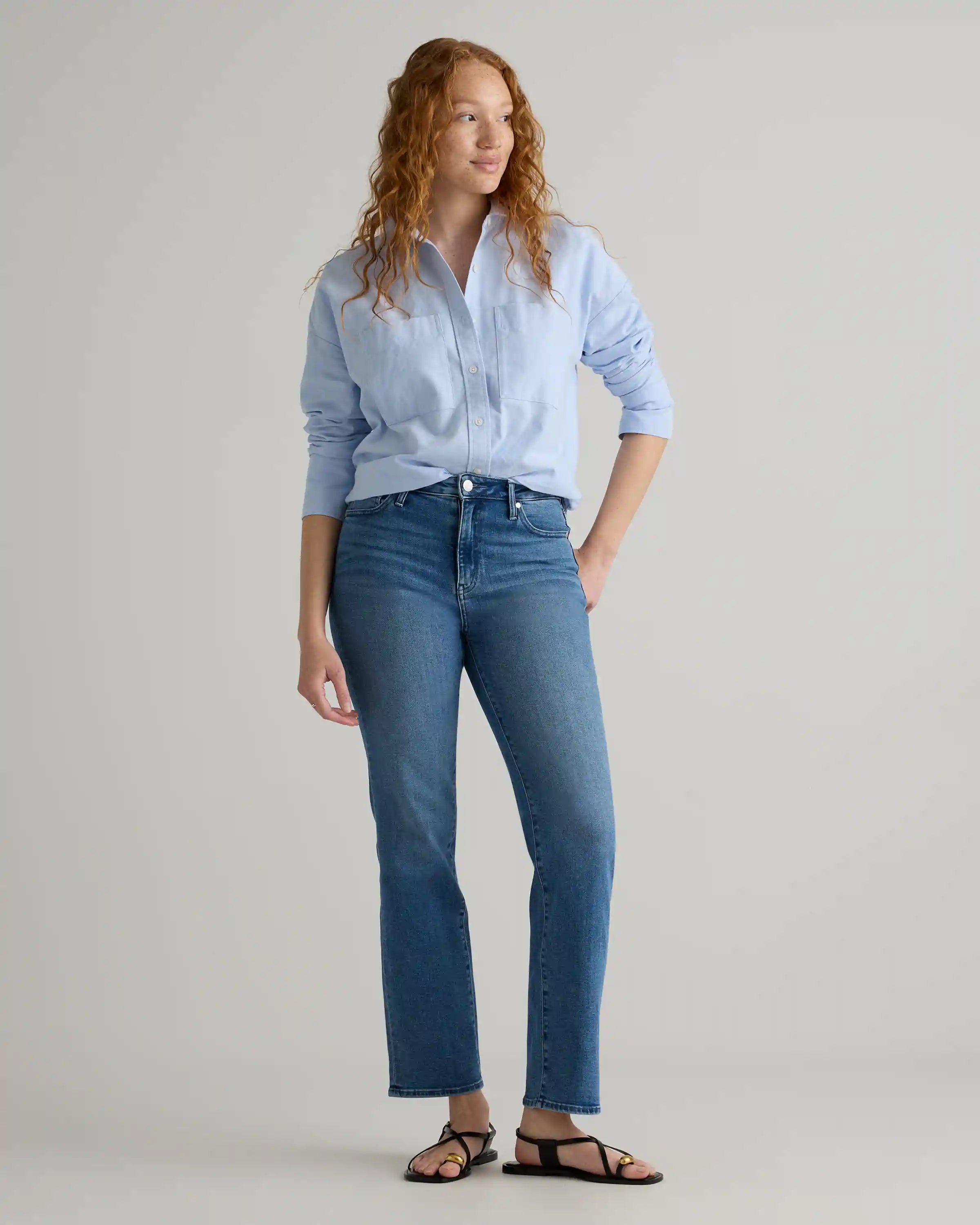 Bella Stretch Straight Jeans