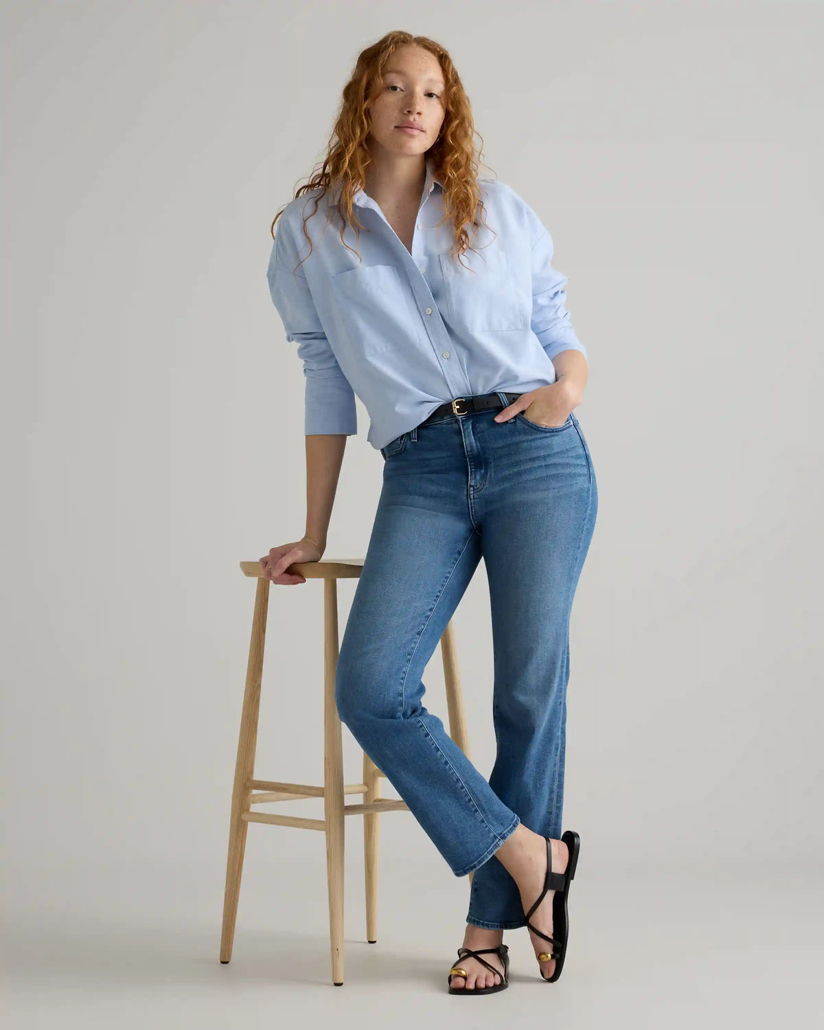 Bella Stretch Straight Jeans