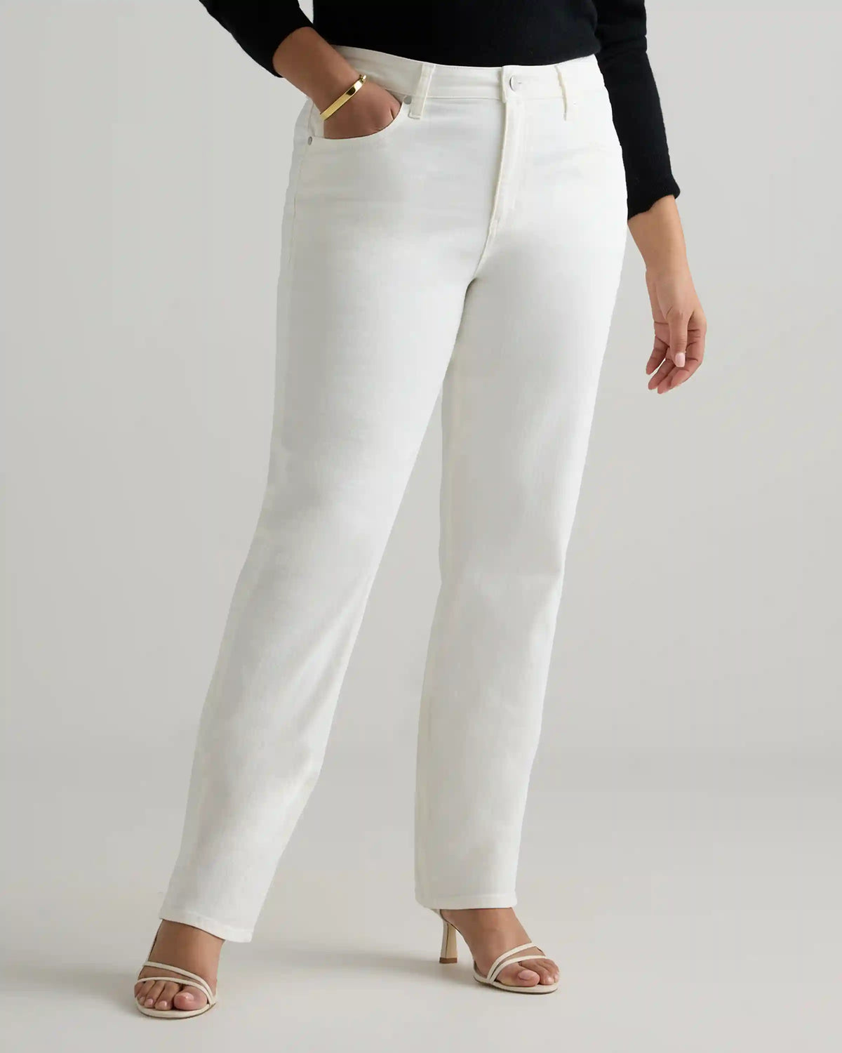 Luna Stretch Slim Straight Jeans