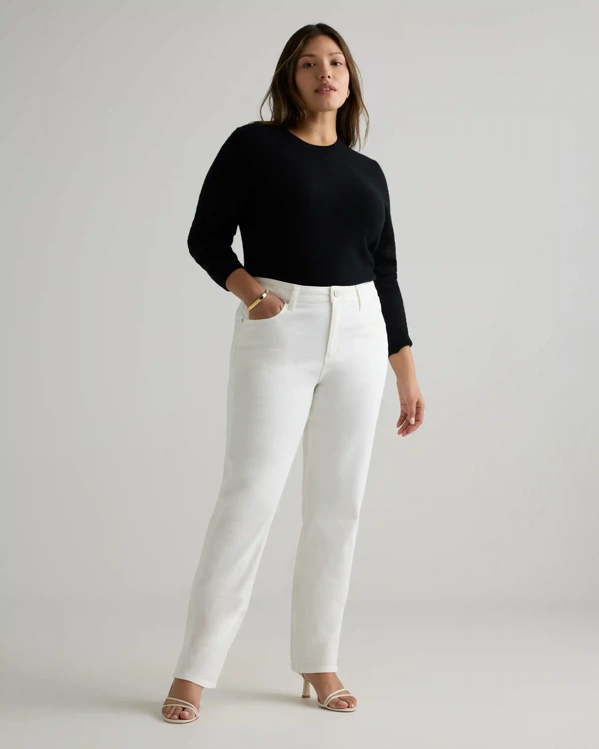Luna Stretch Slim Straight Jeans