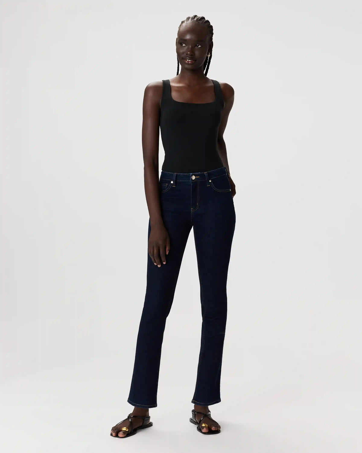 Luna Stretch Slim Straight Jeans