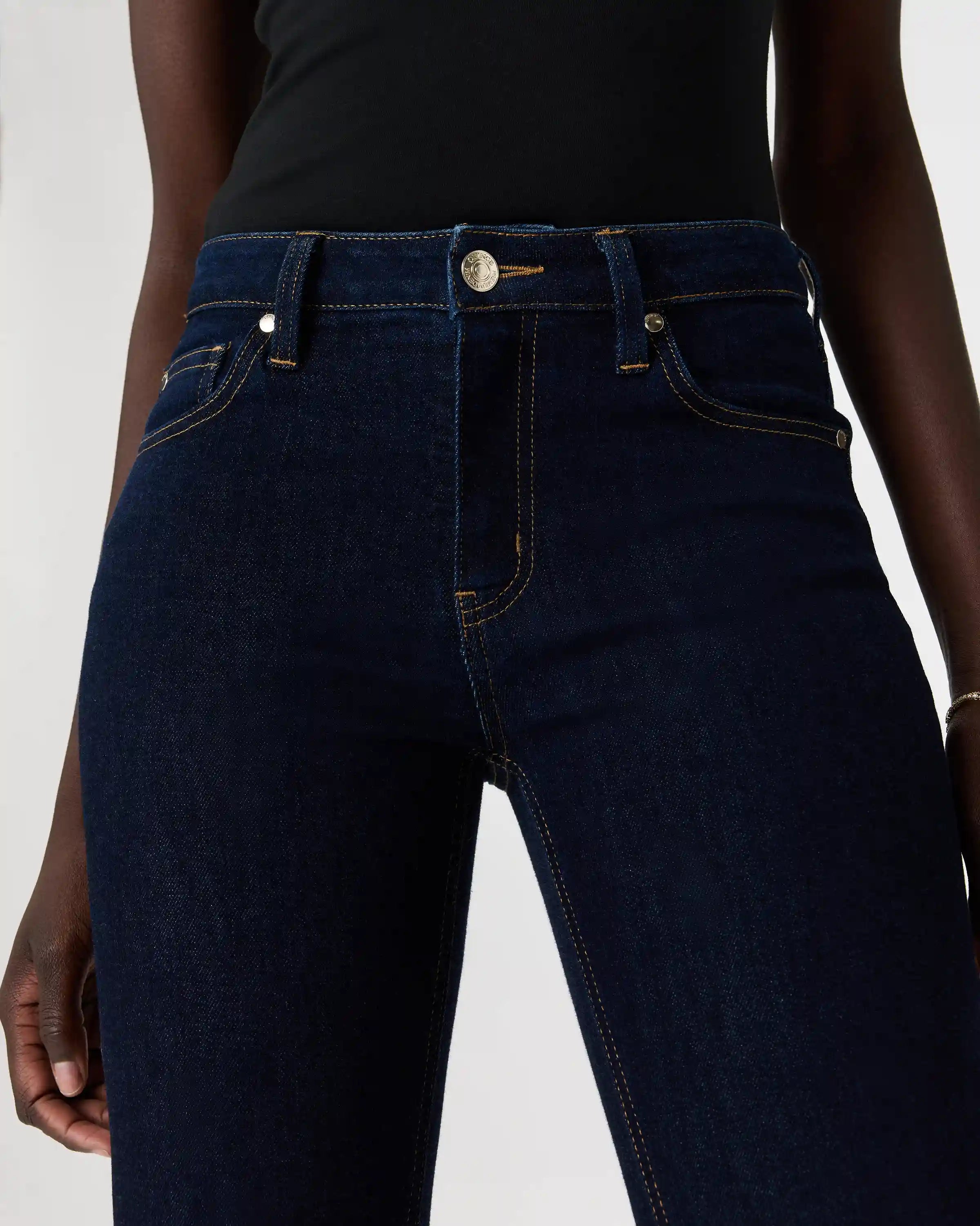 Luna Stretch Slim Straight Jeans