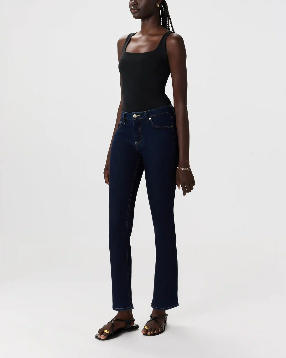 Luna Stretch Slim Straight Jeans