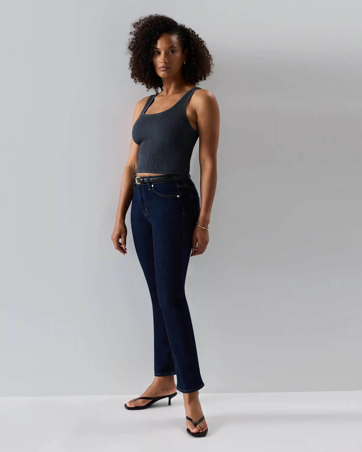 Luna Stretch Slim Straight Jeans