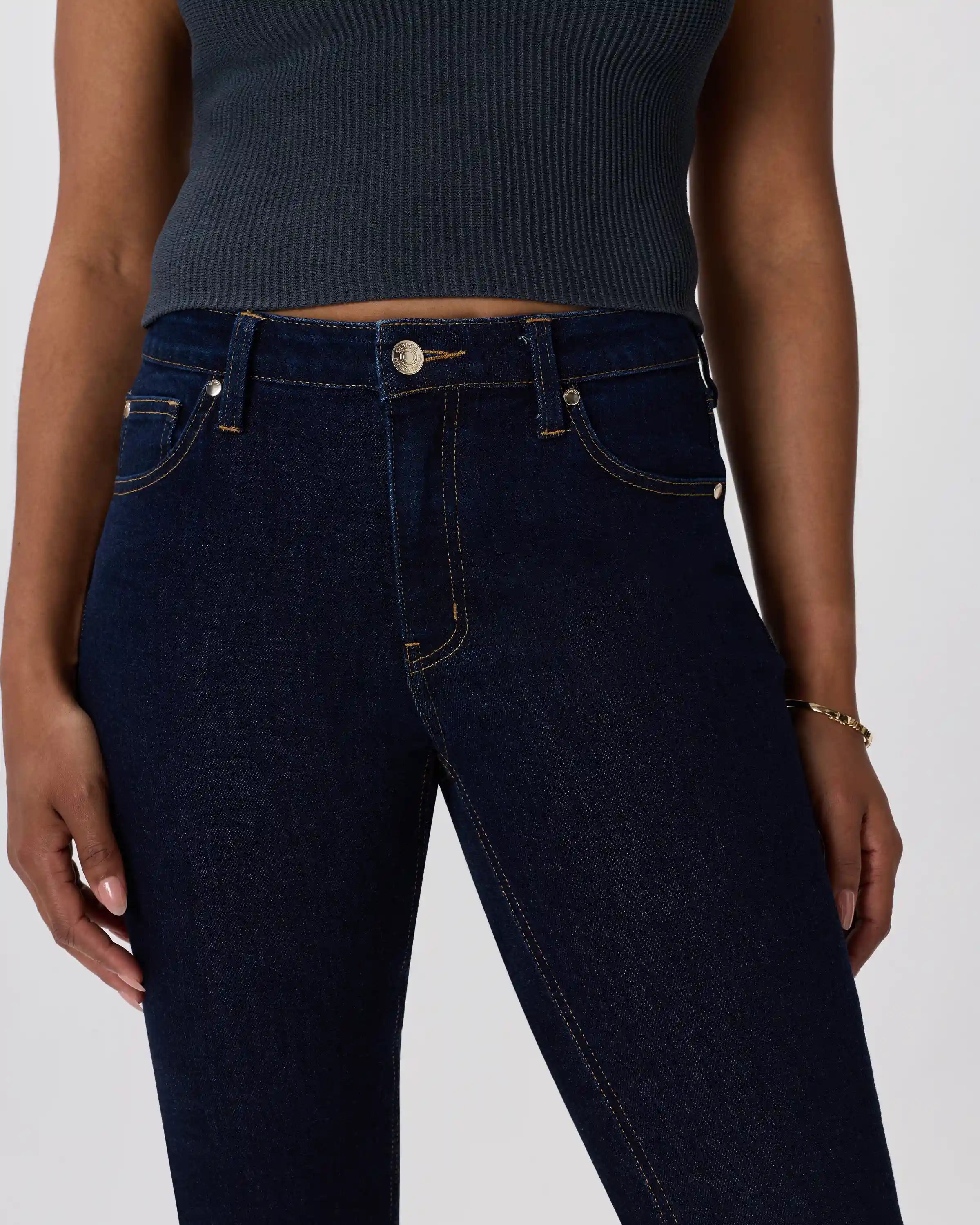 Luna Stretch Slim Straight Jeans