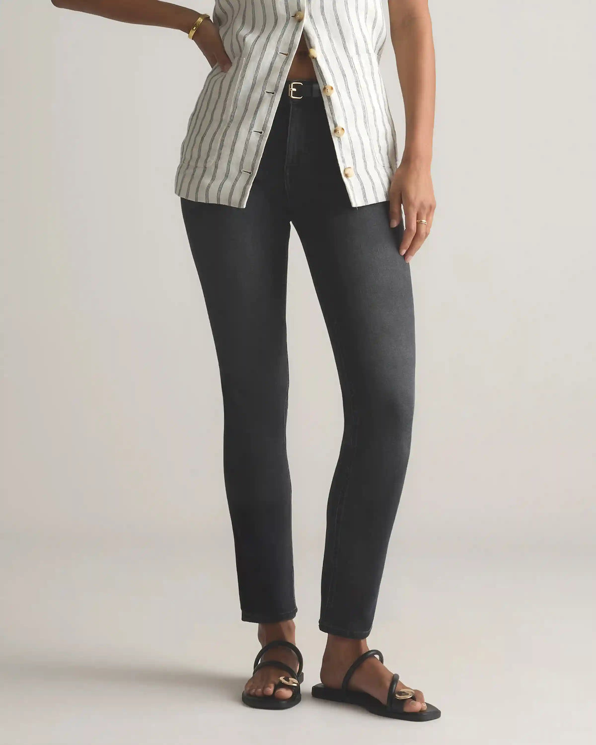 Luna Stretch Slim Straight Jeans
