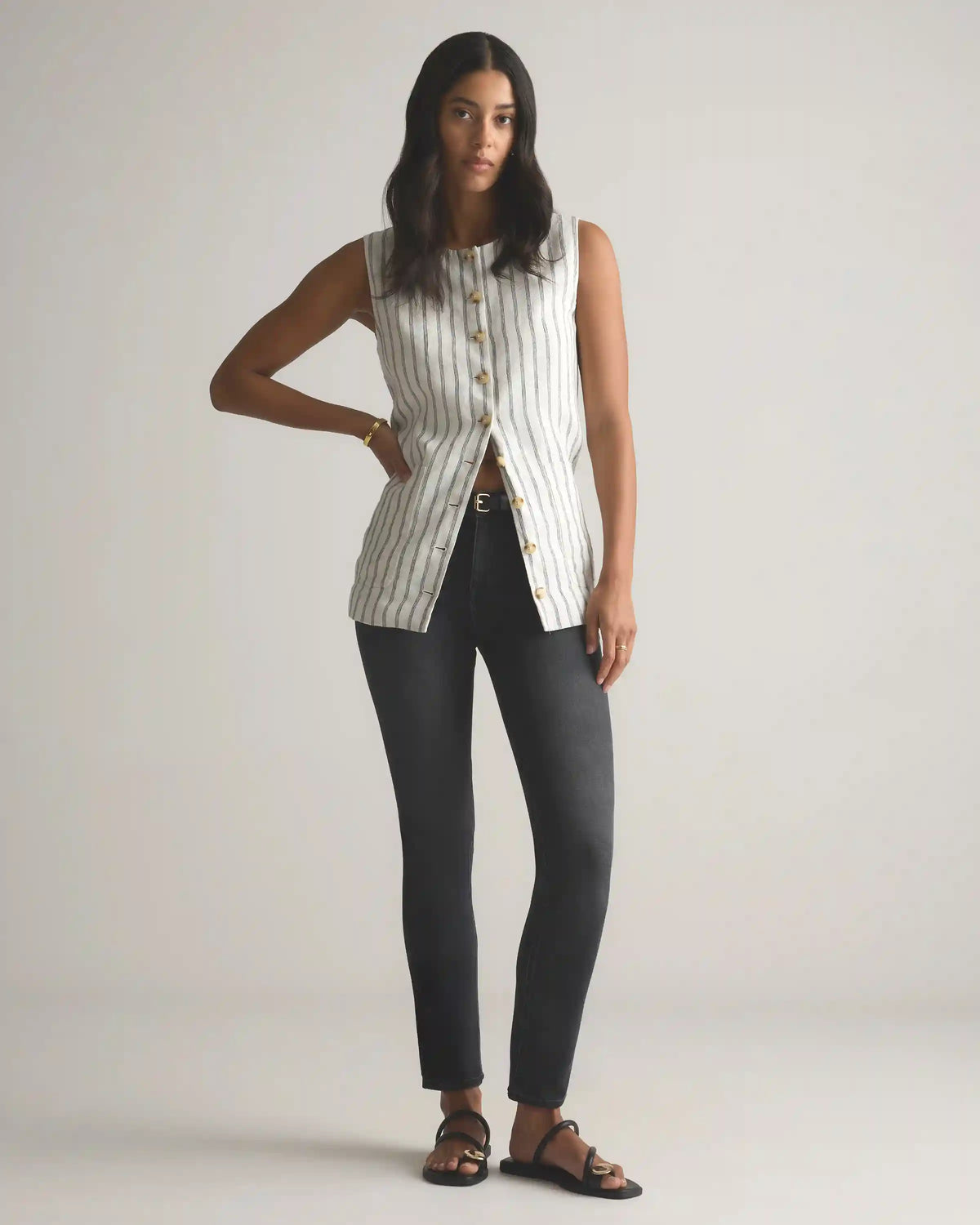 Luna Stretch Slim Straight Jeans