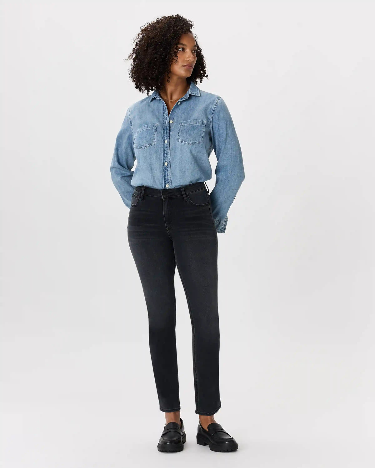 Luna Stretch Slim Straight Jeans