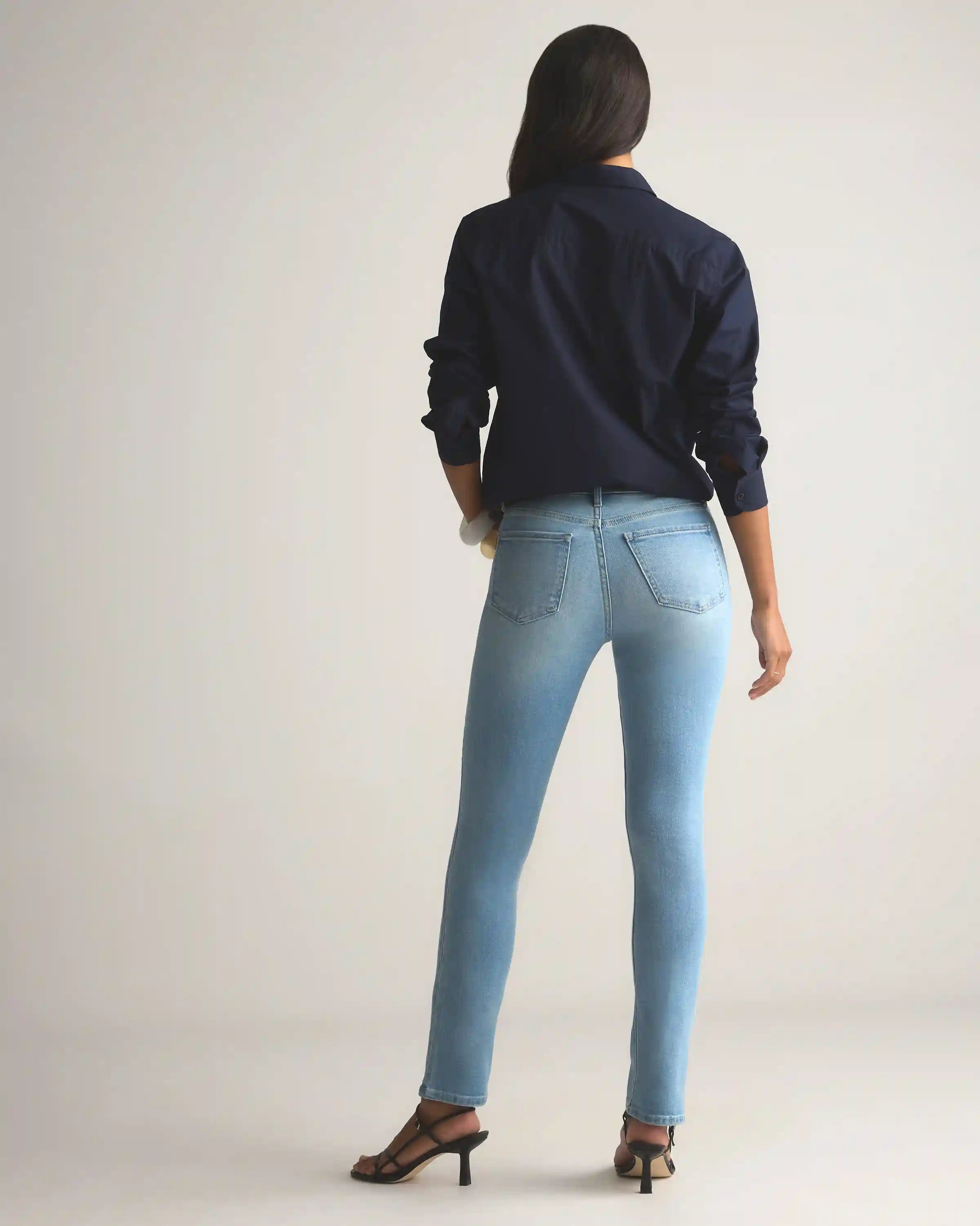 Luna Stretch Slim Straight Jeans