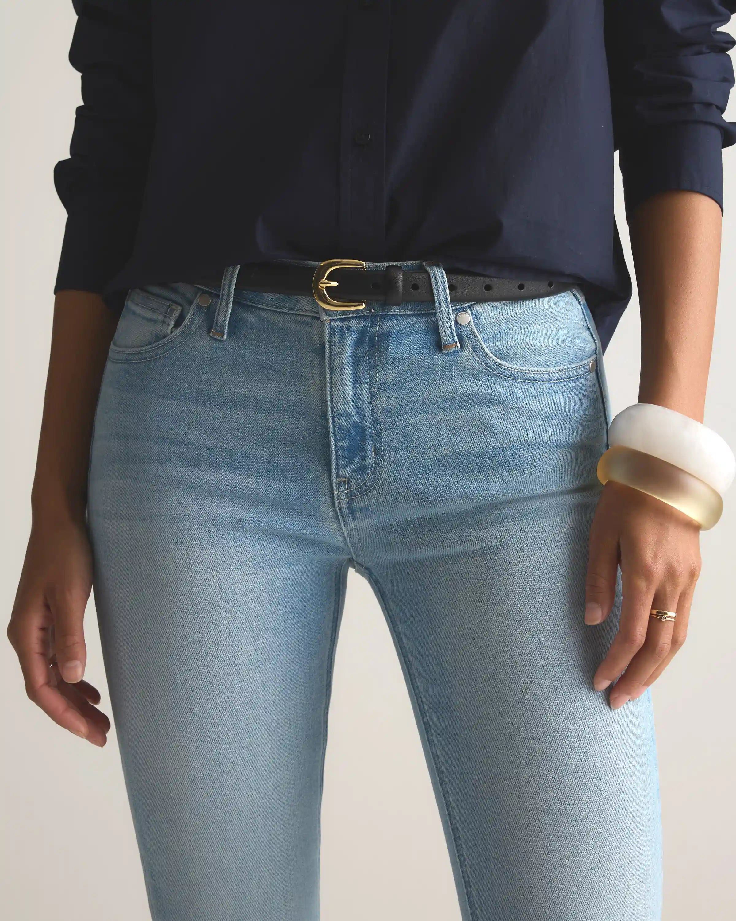 Luna Stretch Slim Straight Jeans