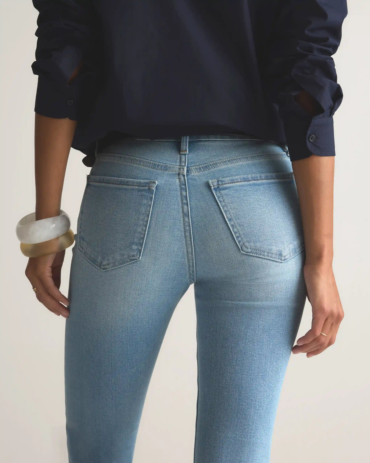 Luna Stretch Slim Straight Jeans
