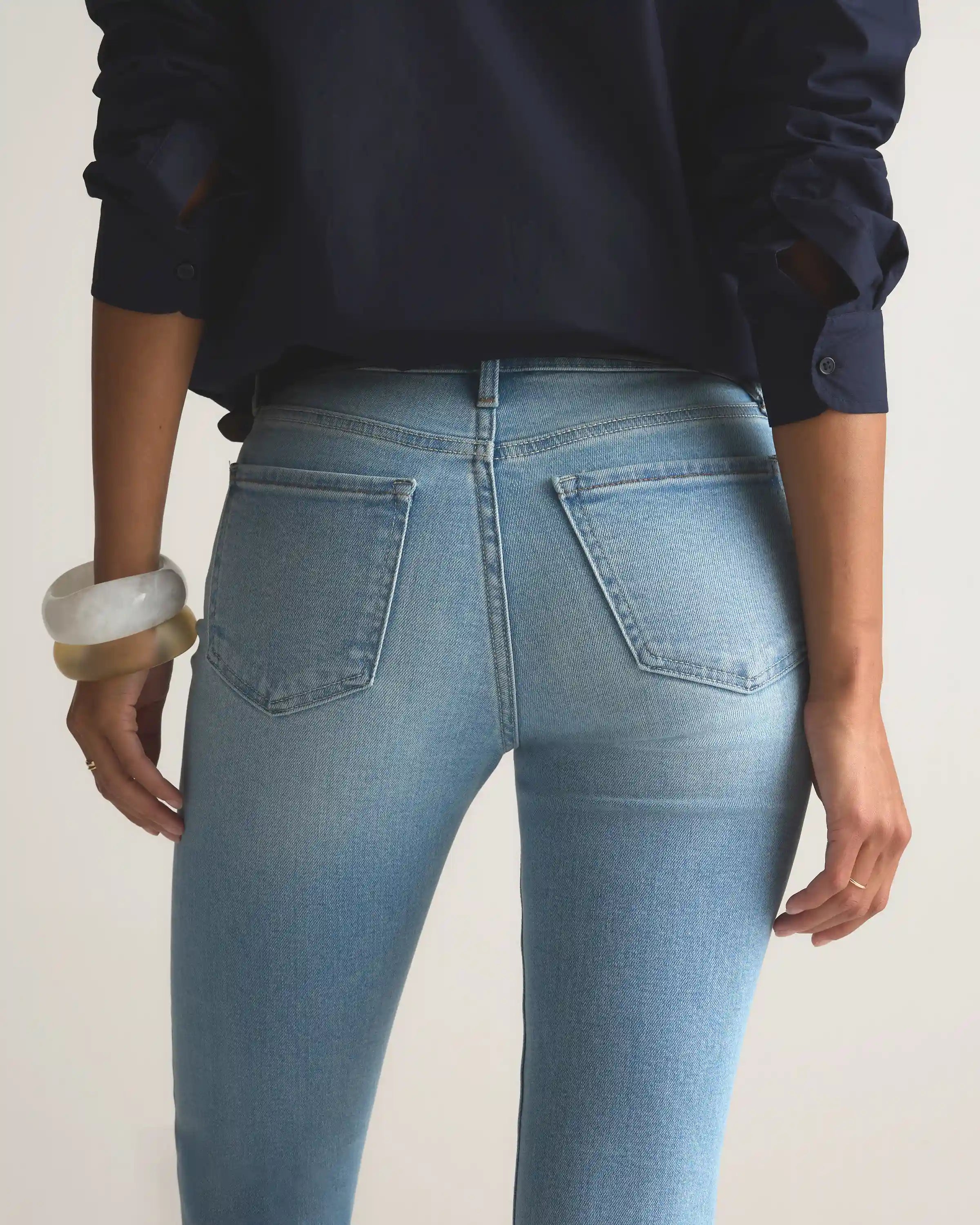 Luna Stretch Slim Straight Jeans