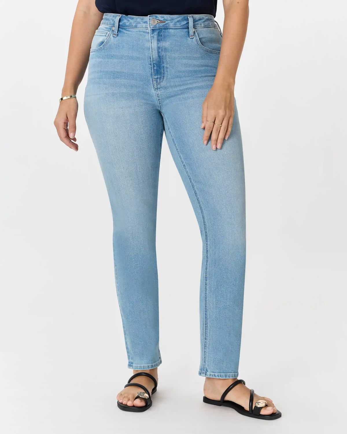 Luna Stretch Slim Straight Jeans
