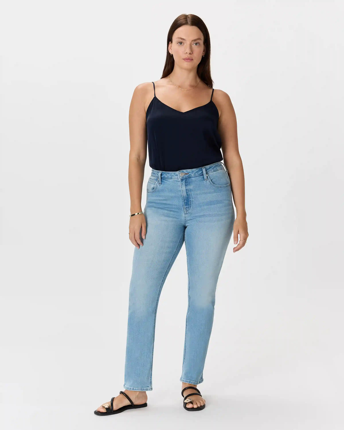 Luna Stretch Slim Straight Jeans