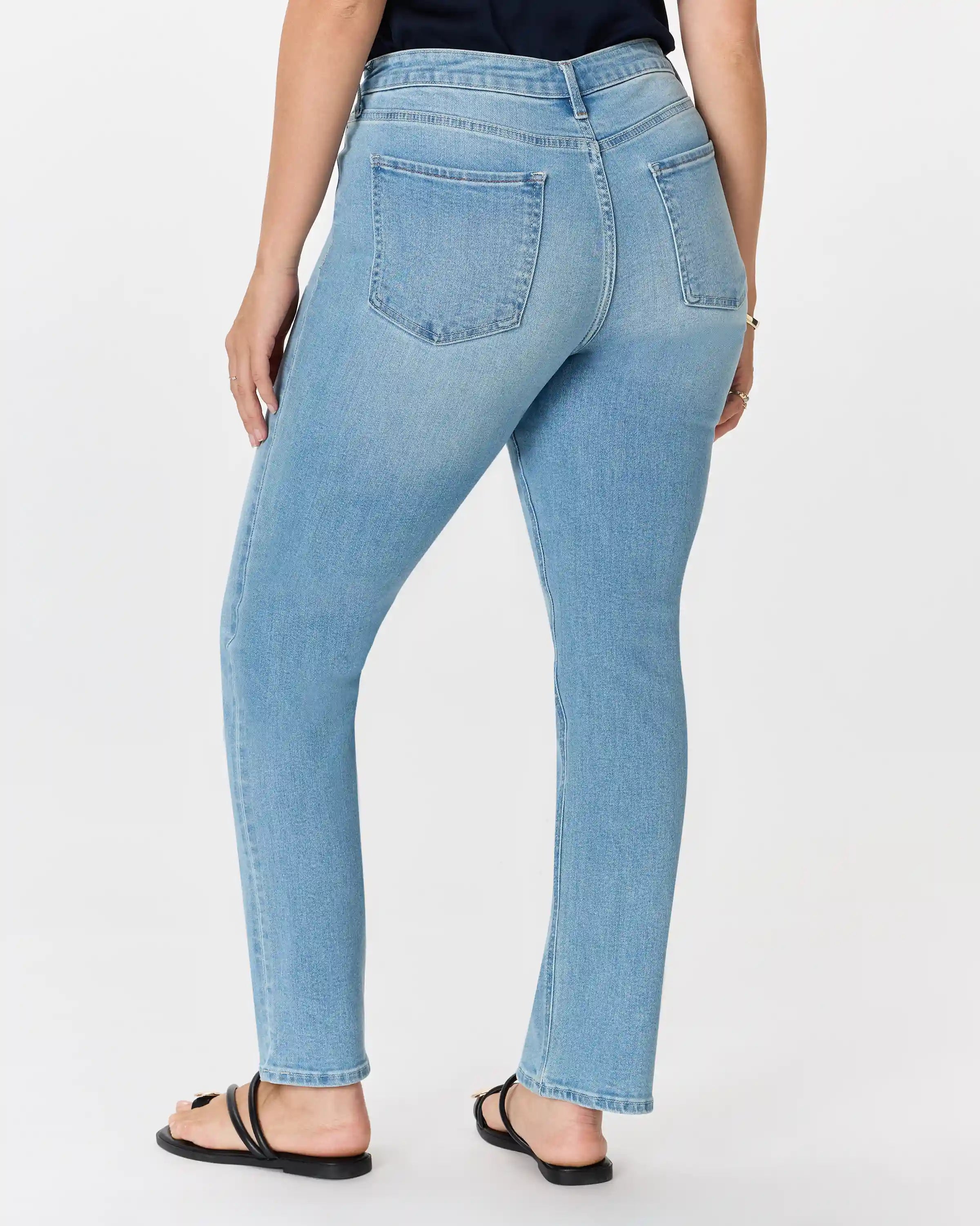 Luna Stretch Slim Straight Jeans