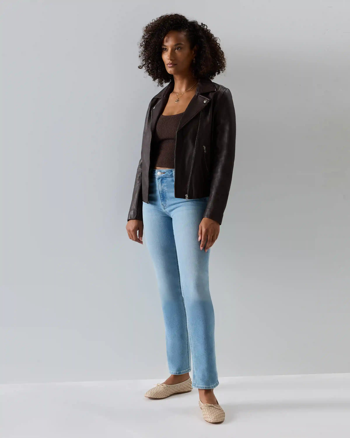 Luna Stretch Slim Straight Jeans