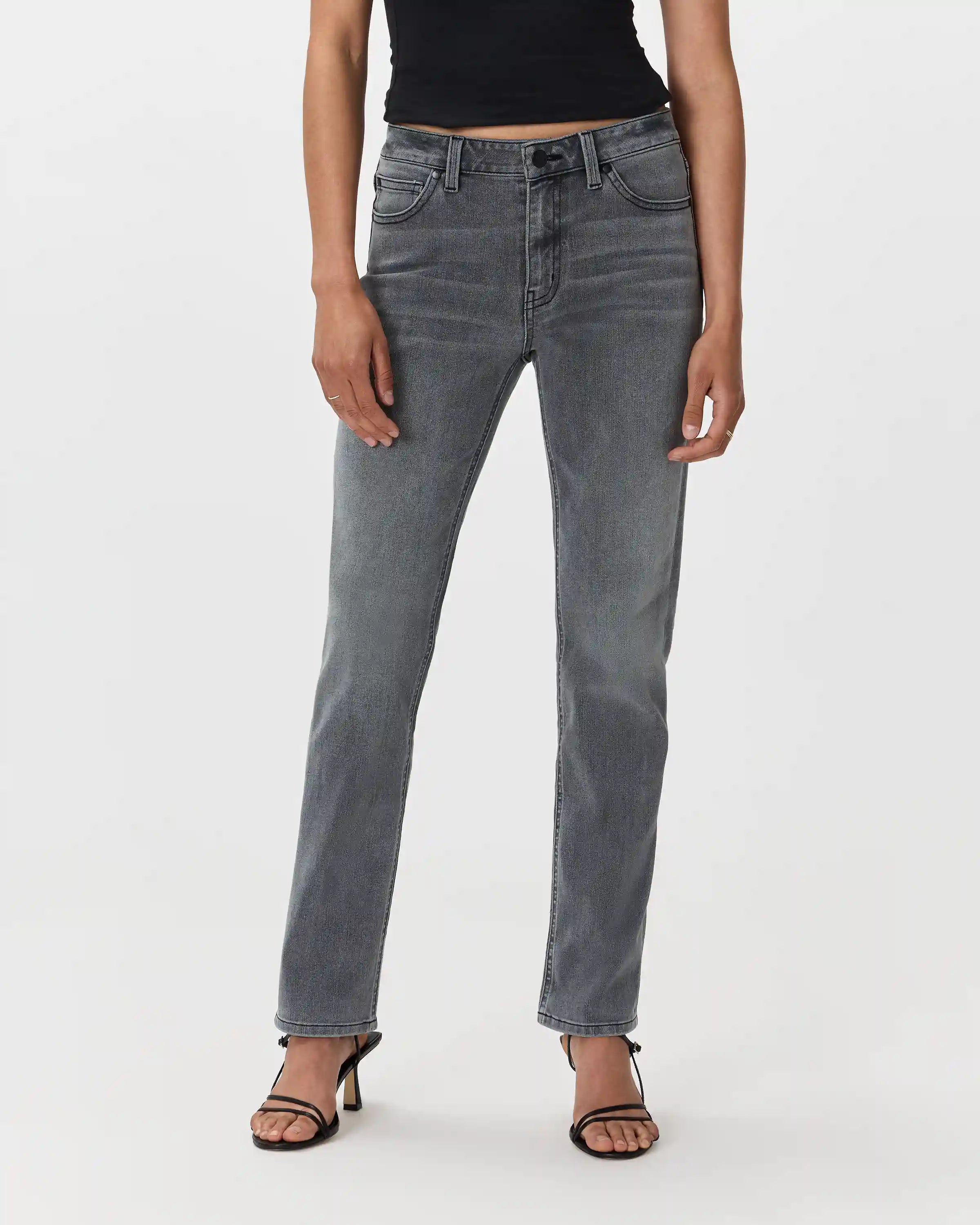 Luna Stretch Slim Straight Jeans