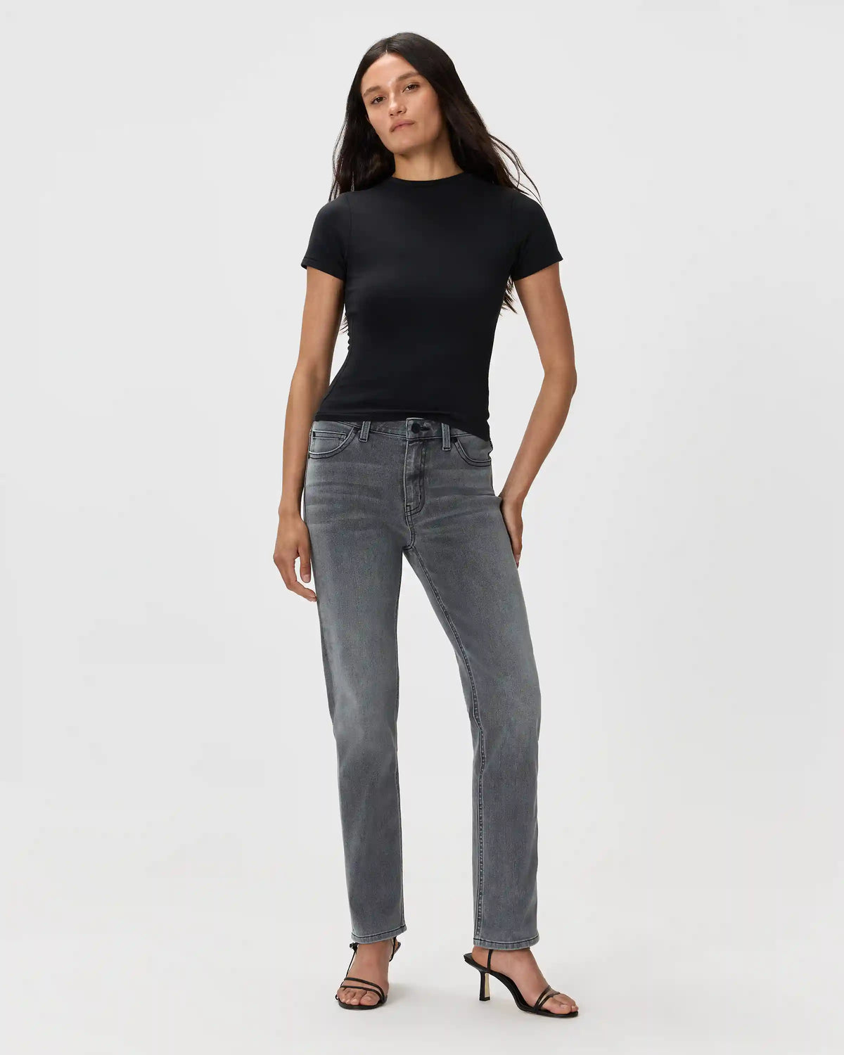 Luna Stretch Slim Straight Jeans