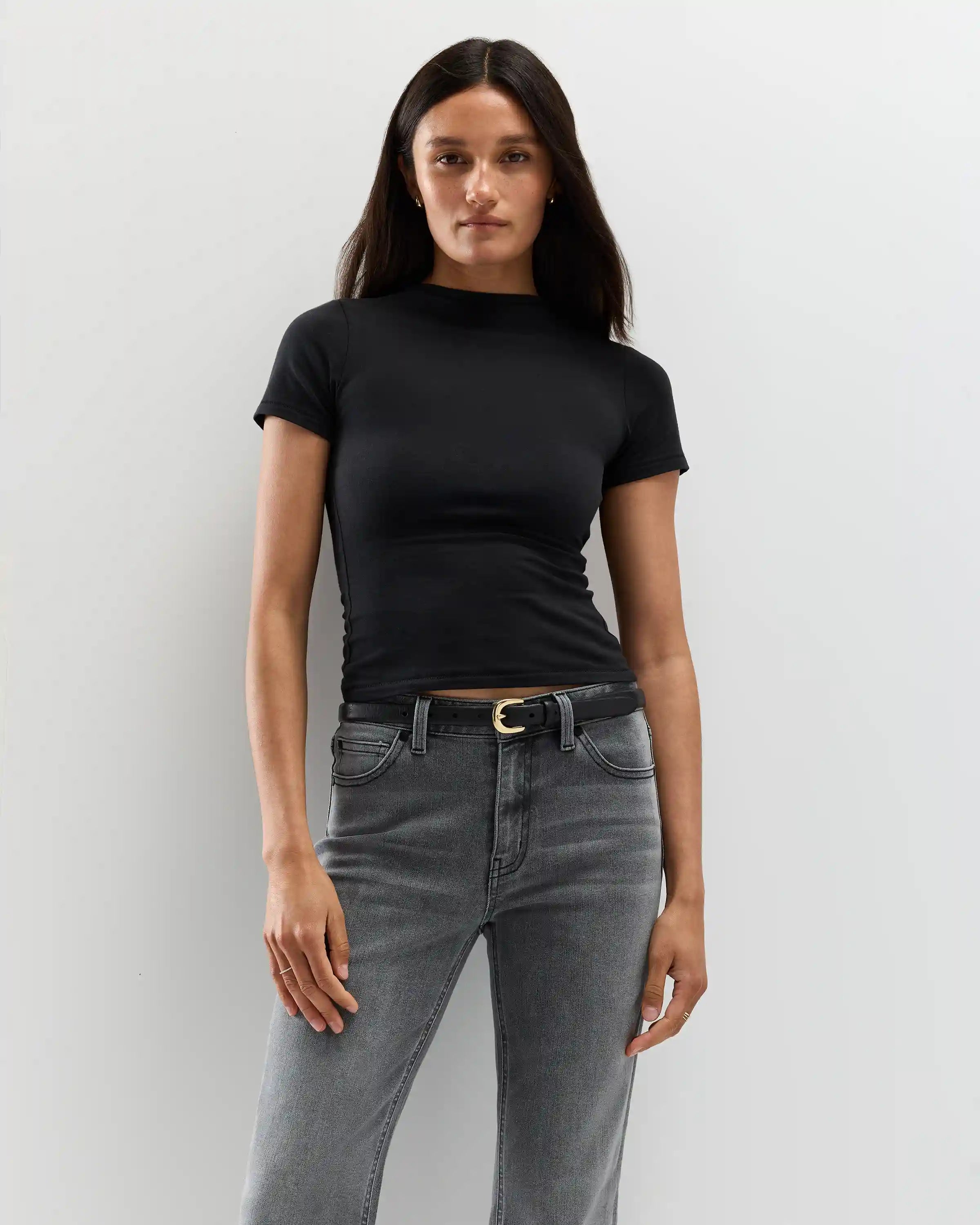 Luna Stretch Slim Straight Jeans