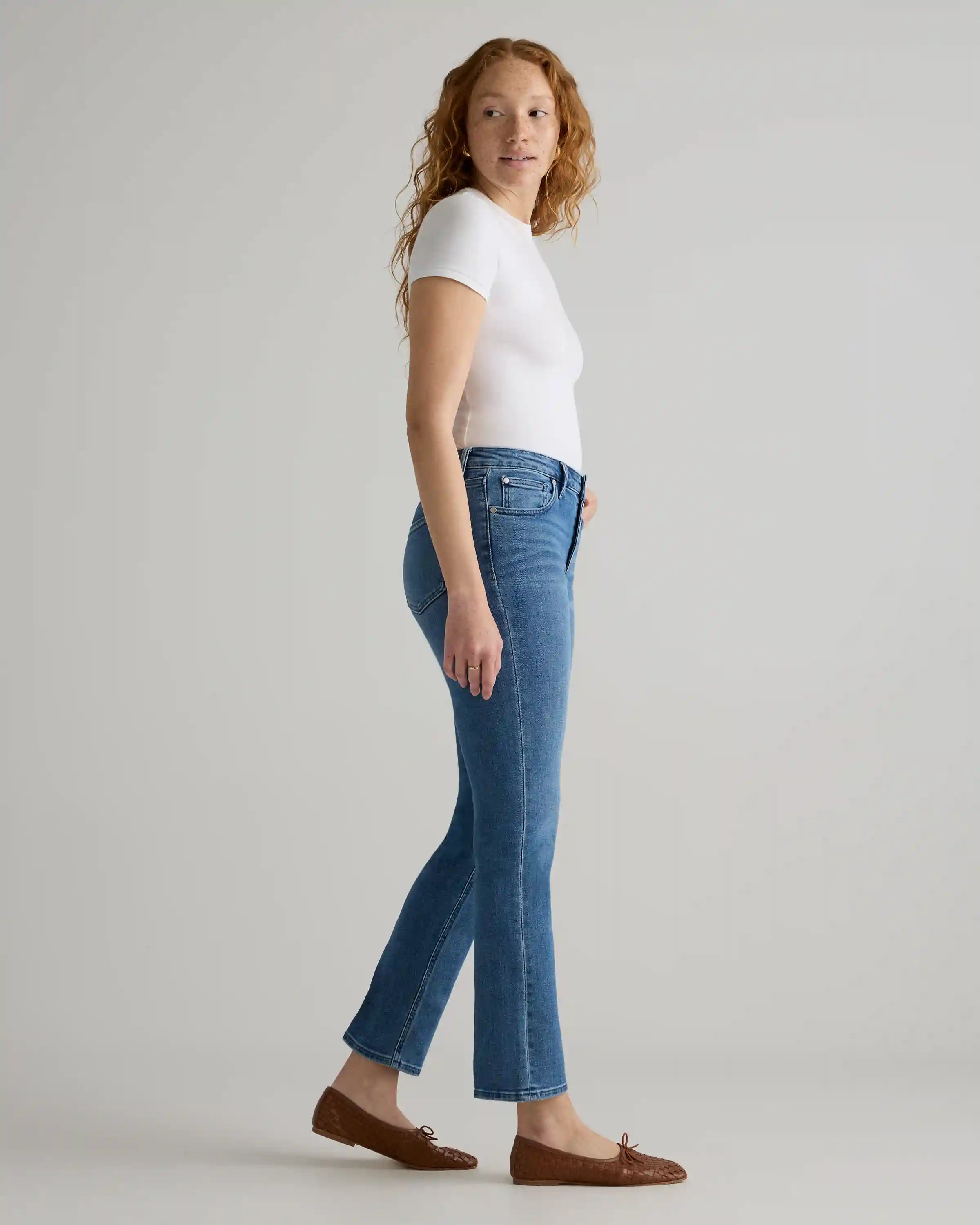 Luna Stretch Slim Straight Jeans