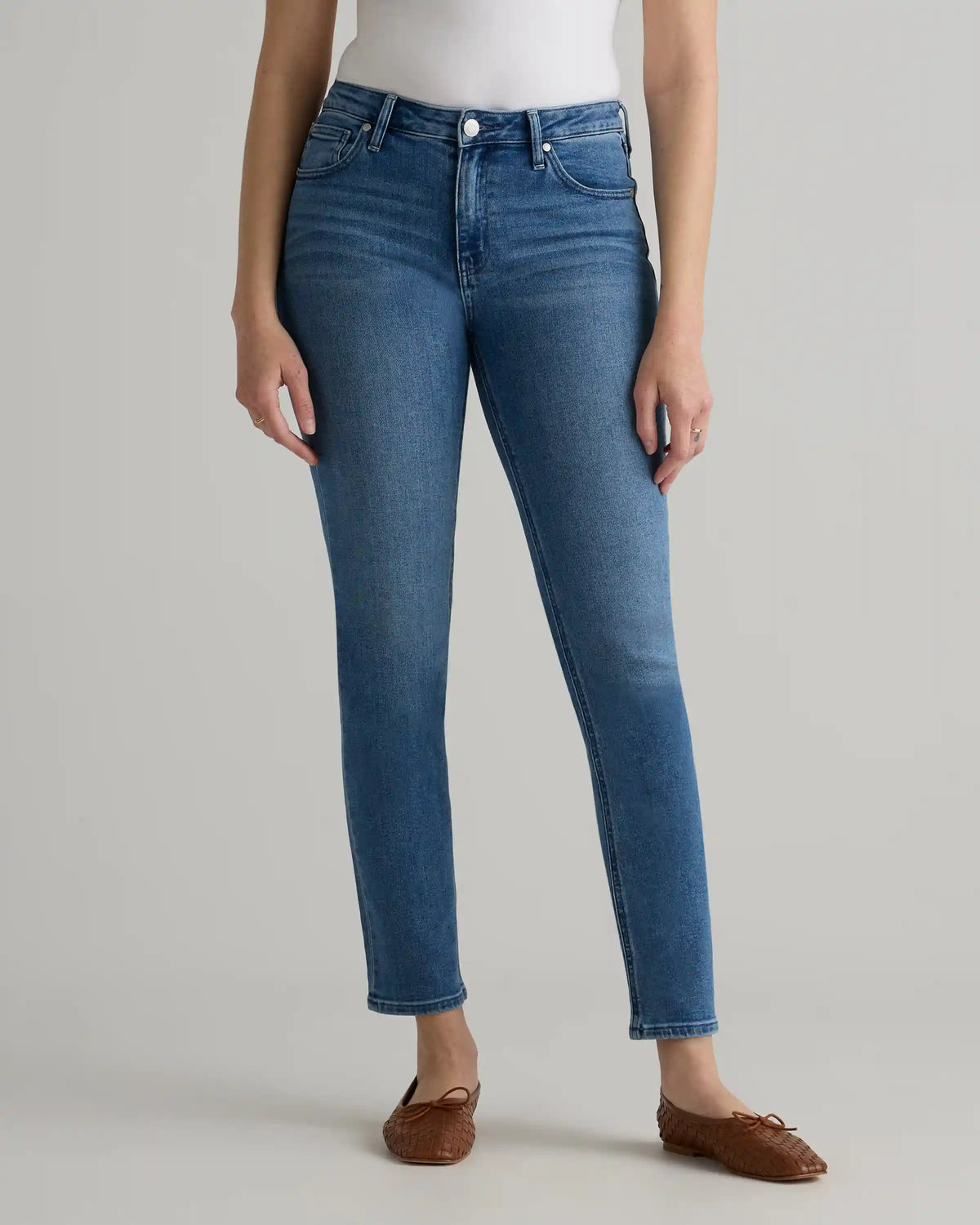 Luna Stretch Slim Straight Jeans