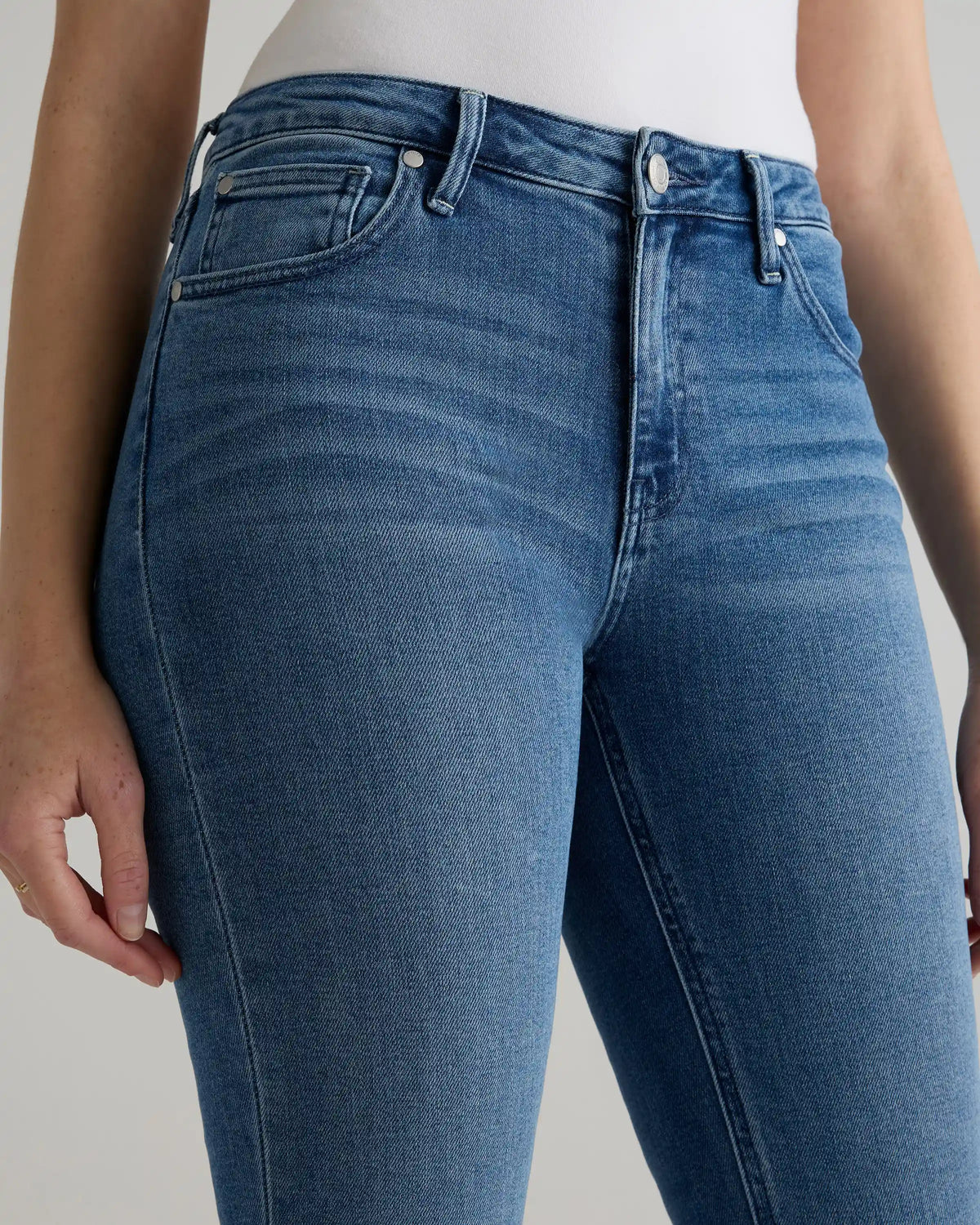 Luna Stretch Slim Straight Jeans