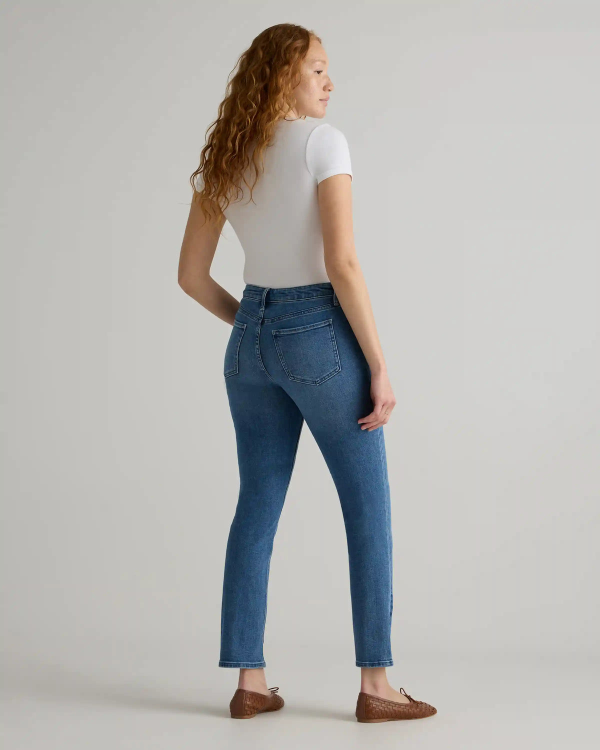 Luna Stretch Slim Straight Jeans