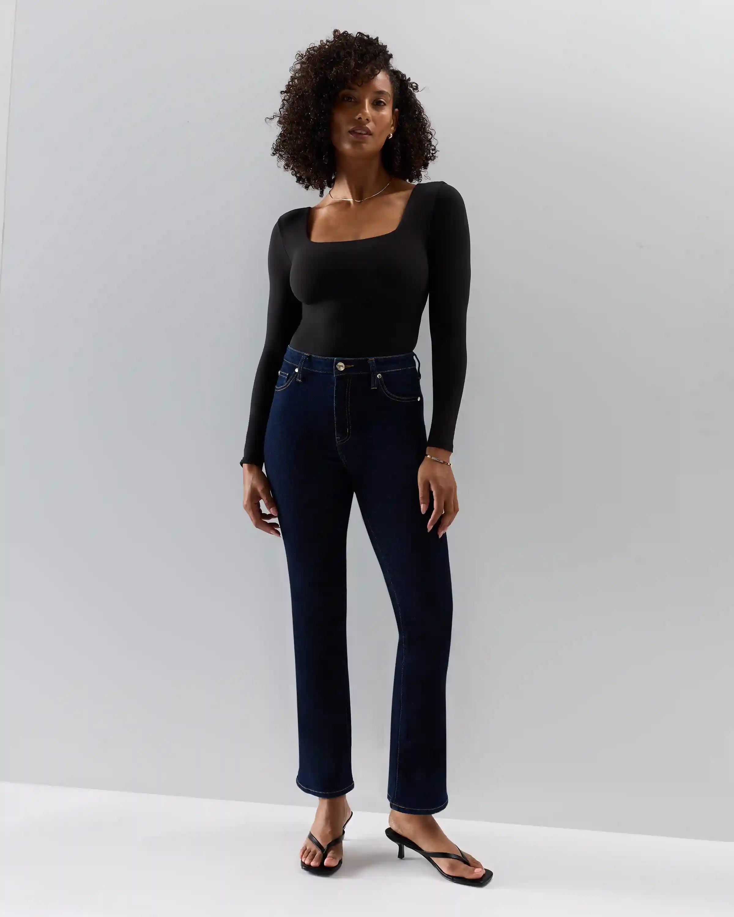 Bella Stretch Kick Flare Jeans