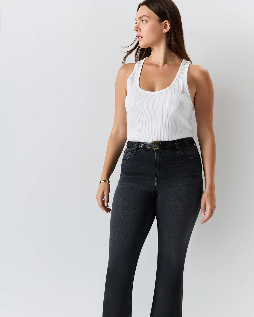 Bella Stretch Kick Flare Jeans