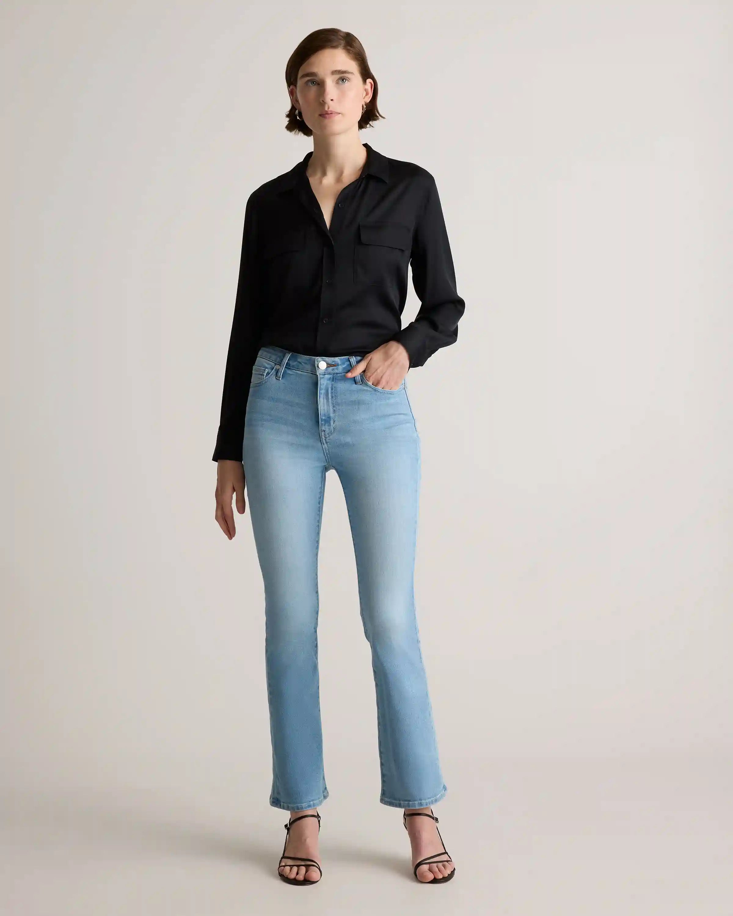 Bella Stretch Kick Flare Jeans