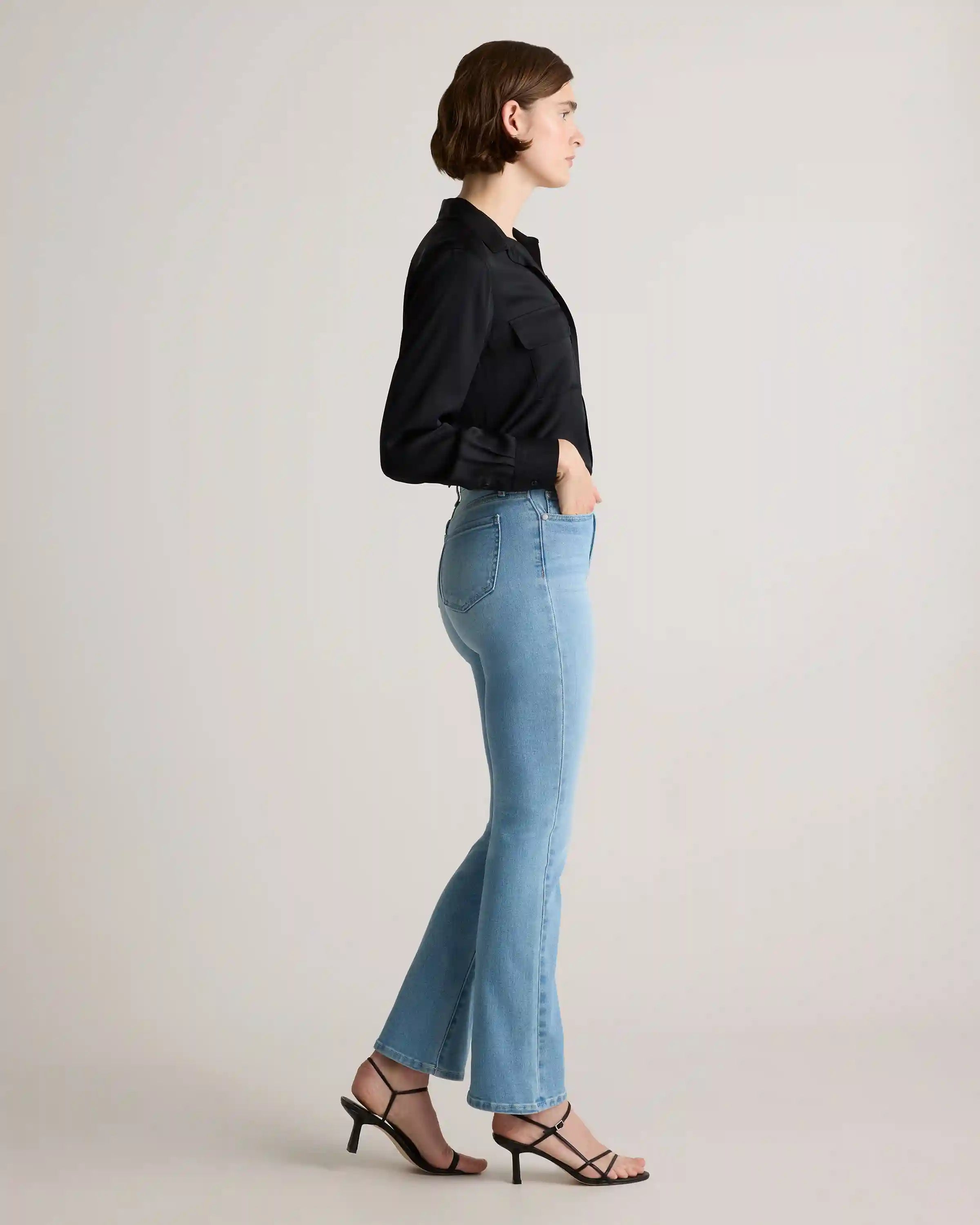 Bella Stretch Kick Flare Jeans