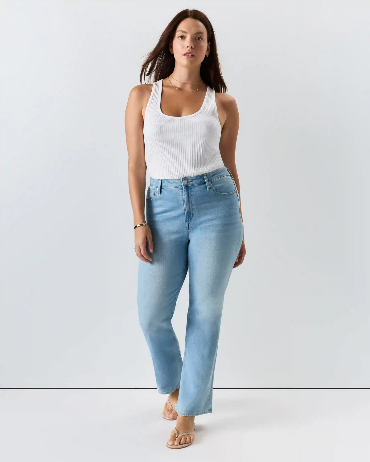 Bella Stretch Kick Flare Jeans
