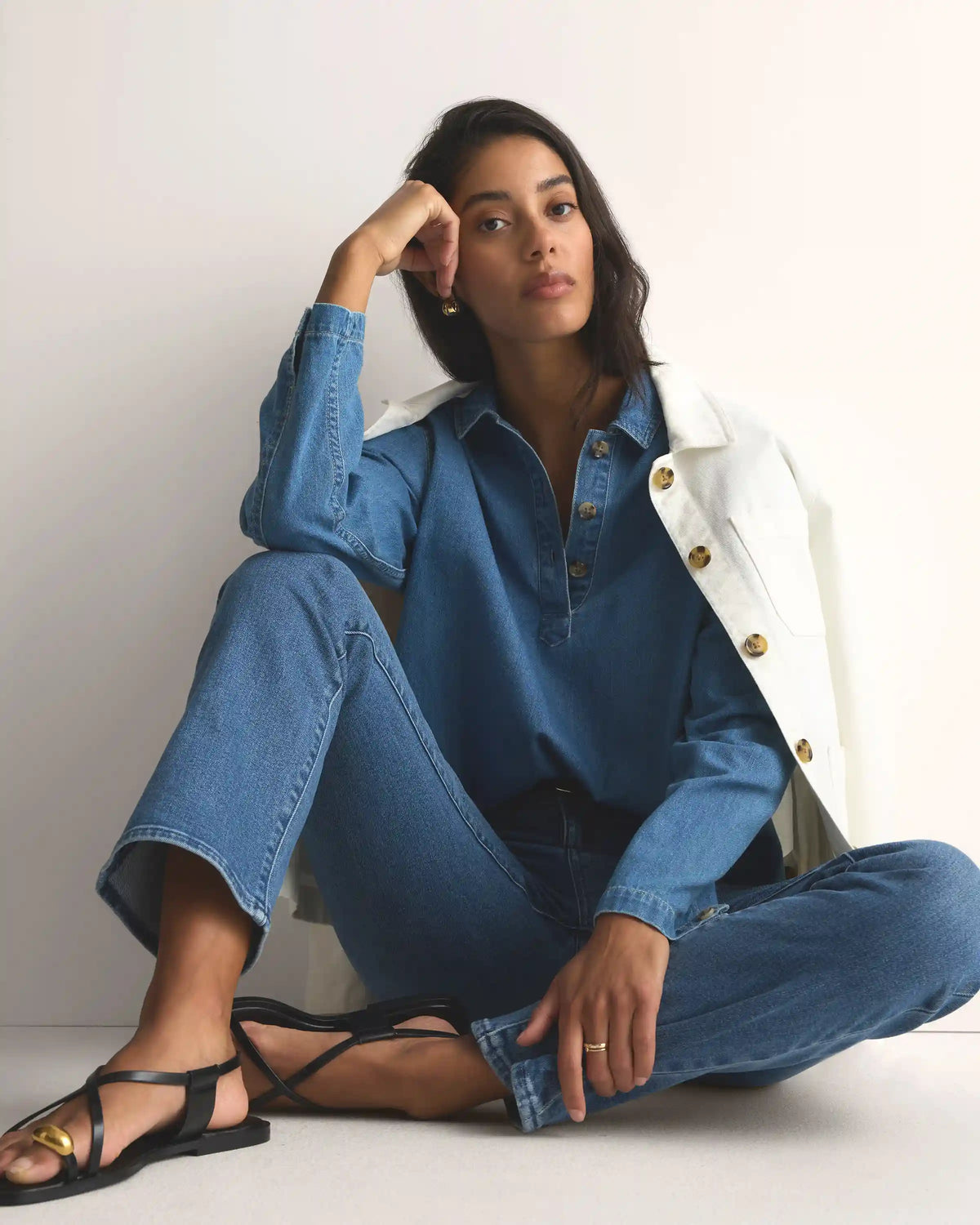 Bella Stretch Kick Flare Jeans