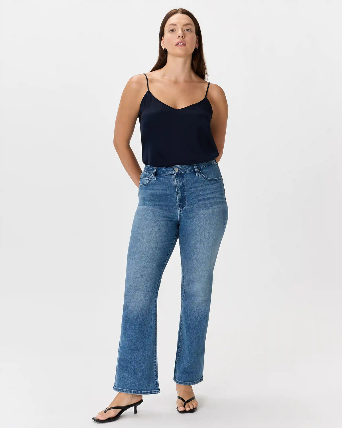 Bella Stretch Kick Flare Jeans