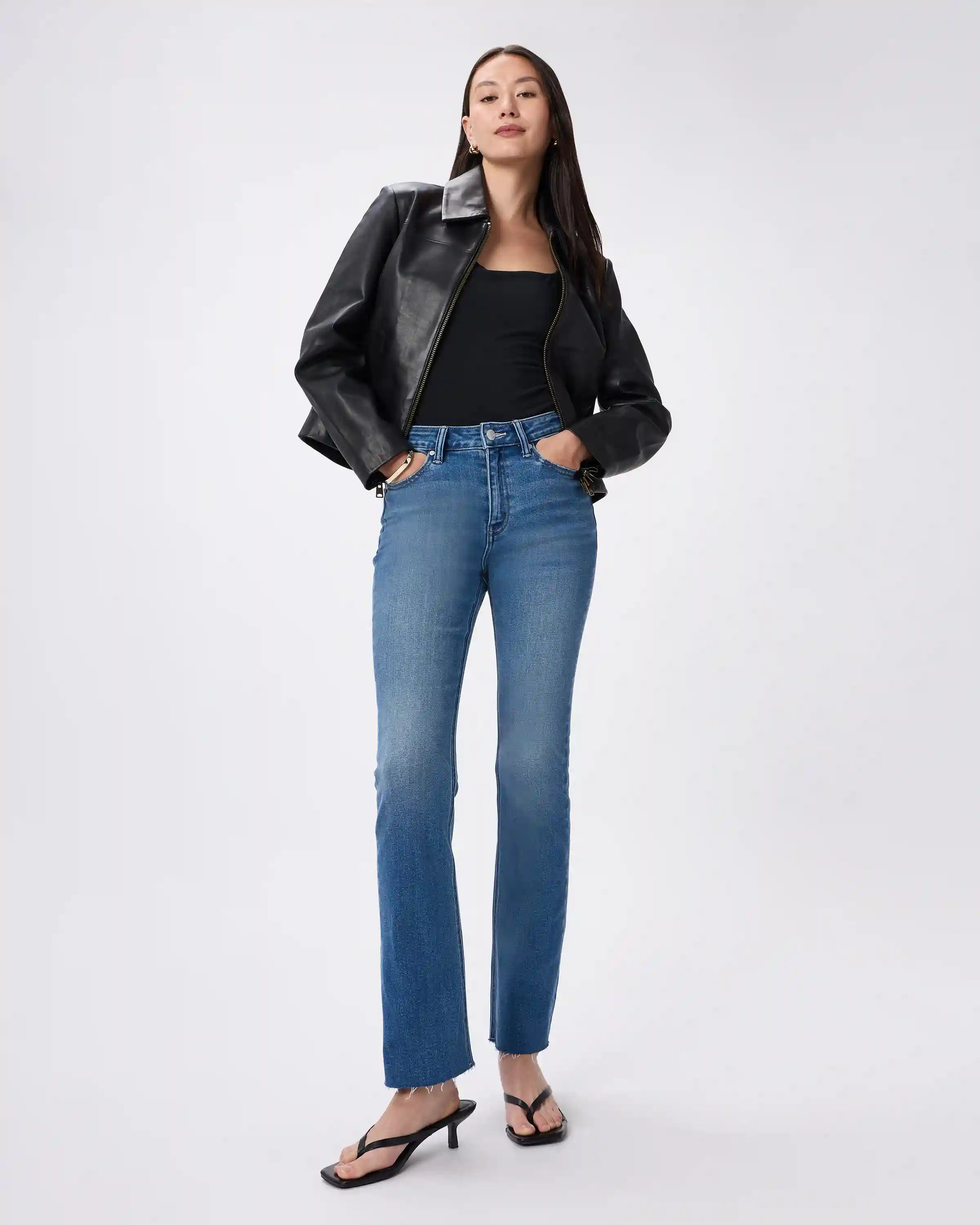 Bella Stretch Kick Flare Jeans