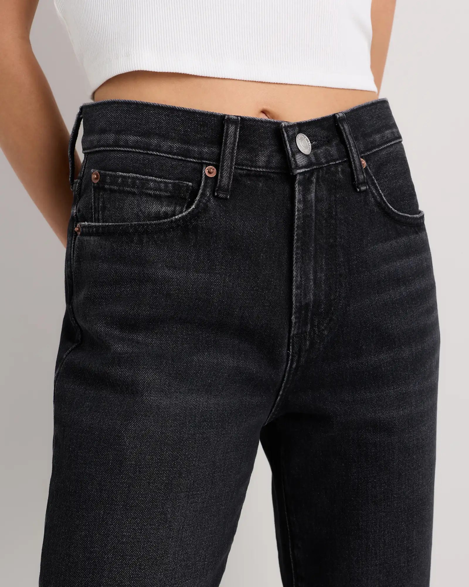 Bella Rigid Straight Jeans