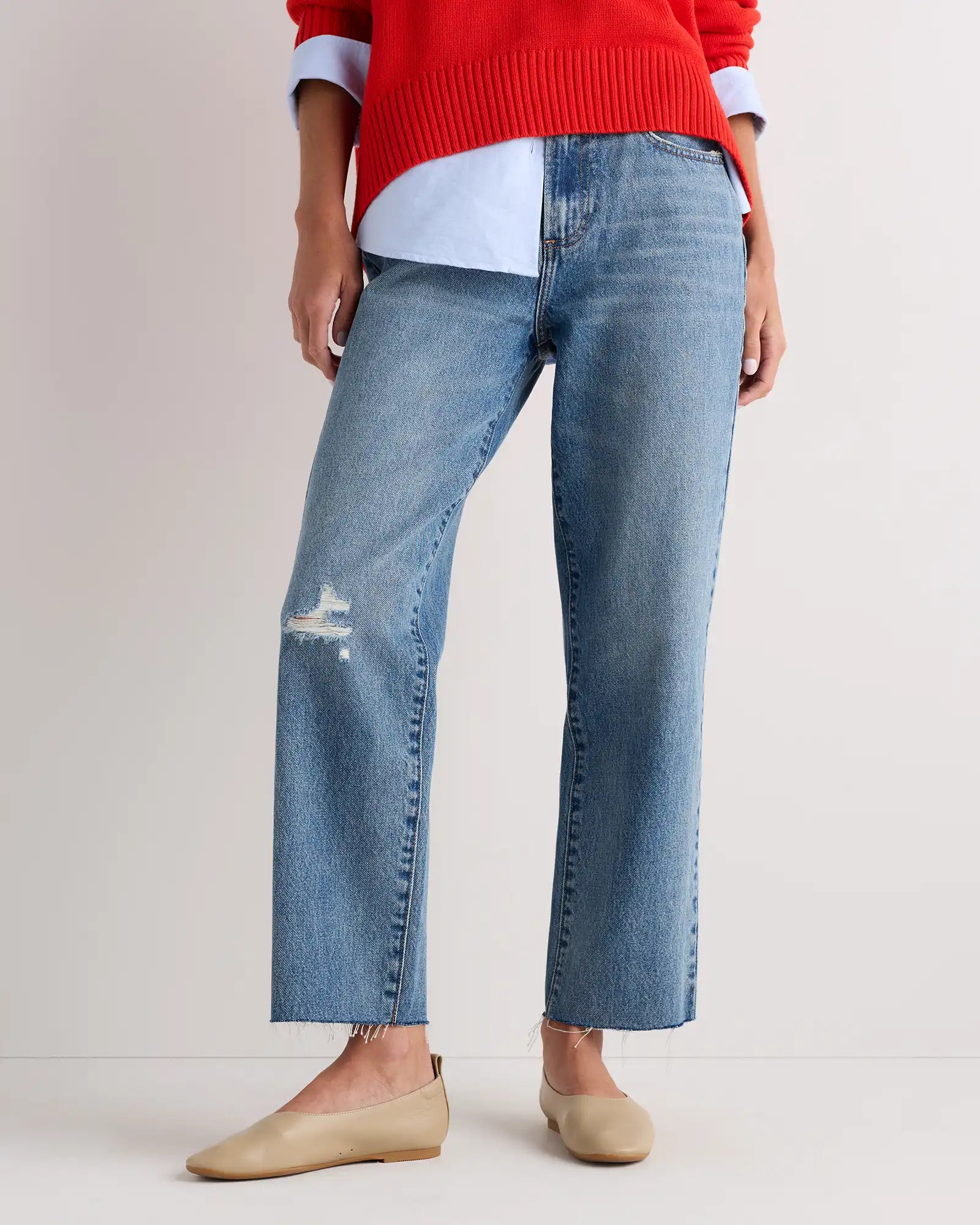 Bella Rigid Straight Jeans