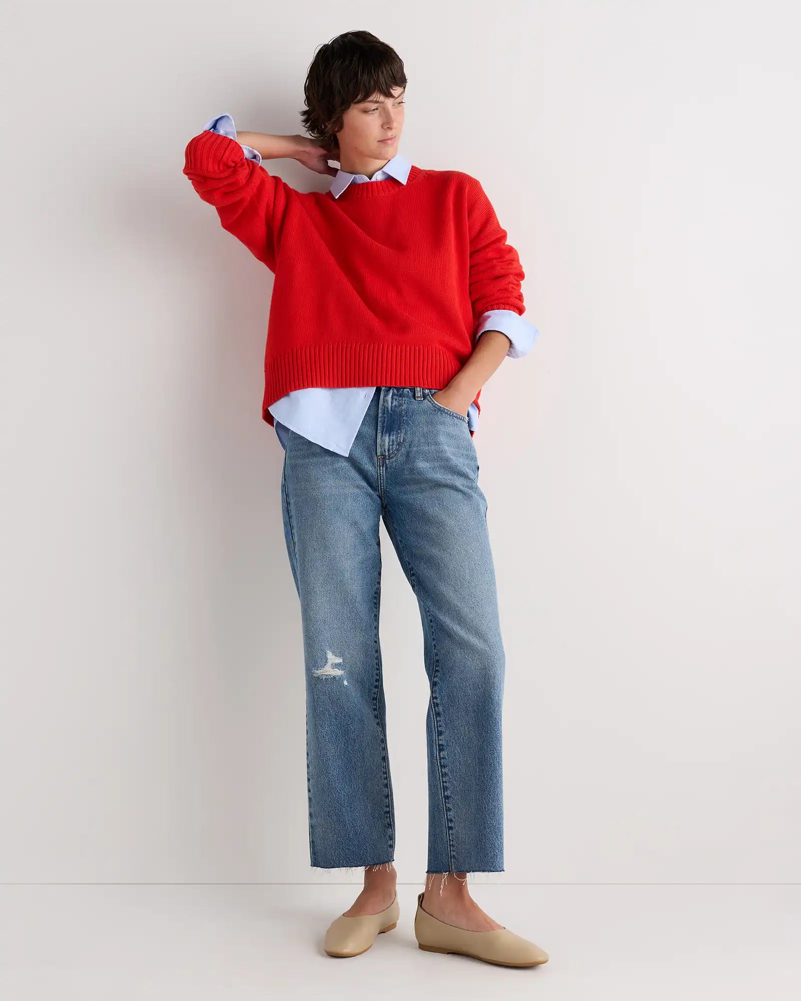 Bella Rigid Straight Jeans