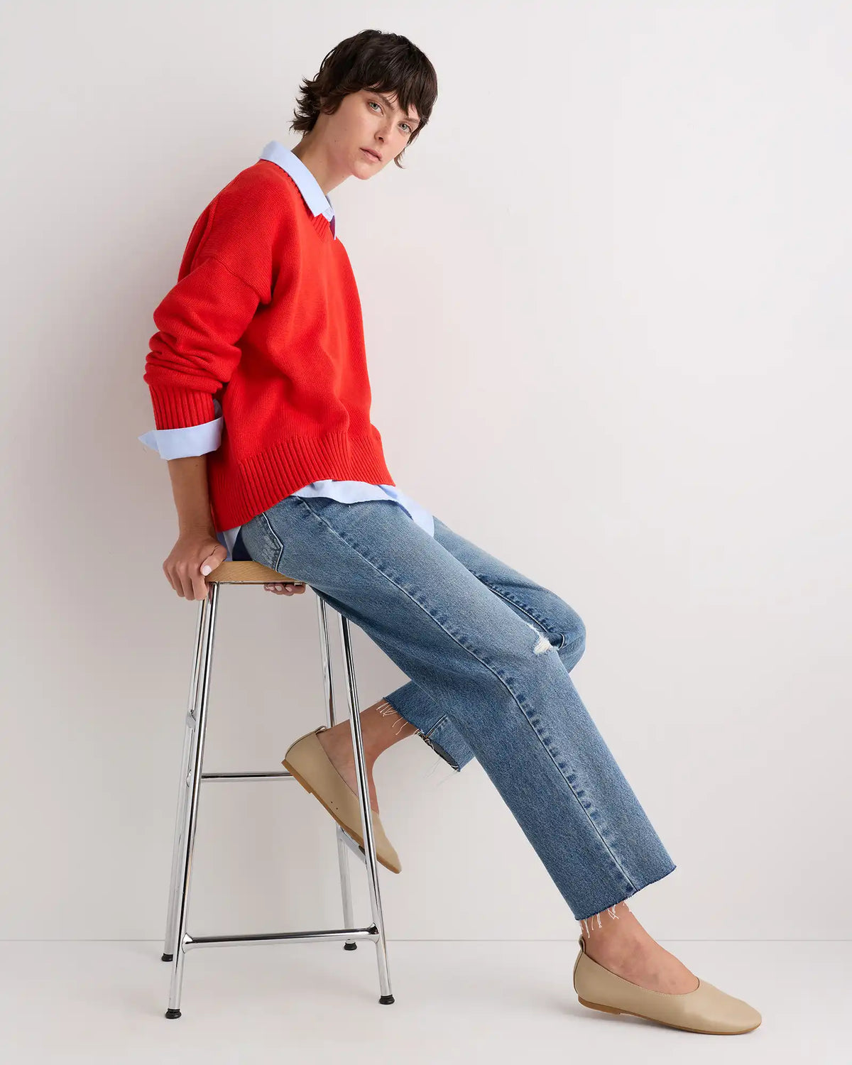 Bella Rigid Straight Jeans