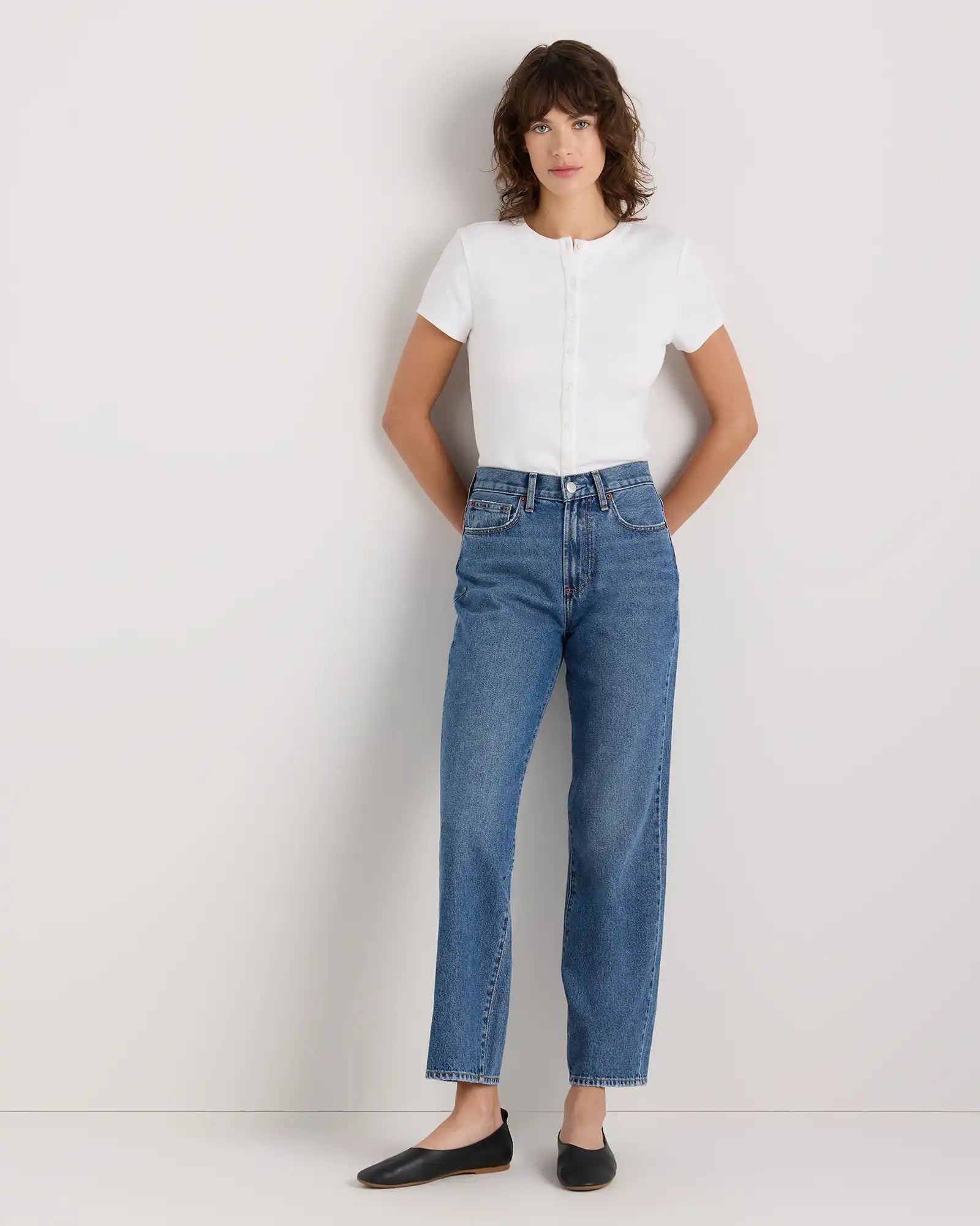 Bella Rigid Straight Jeans