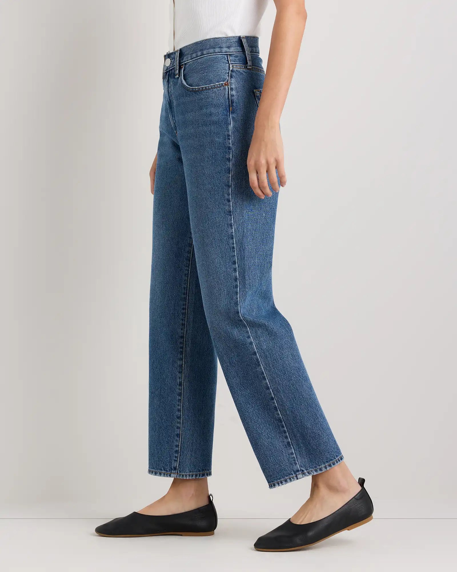 Bella Rigid Straight Jeans