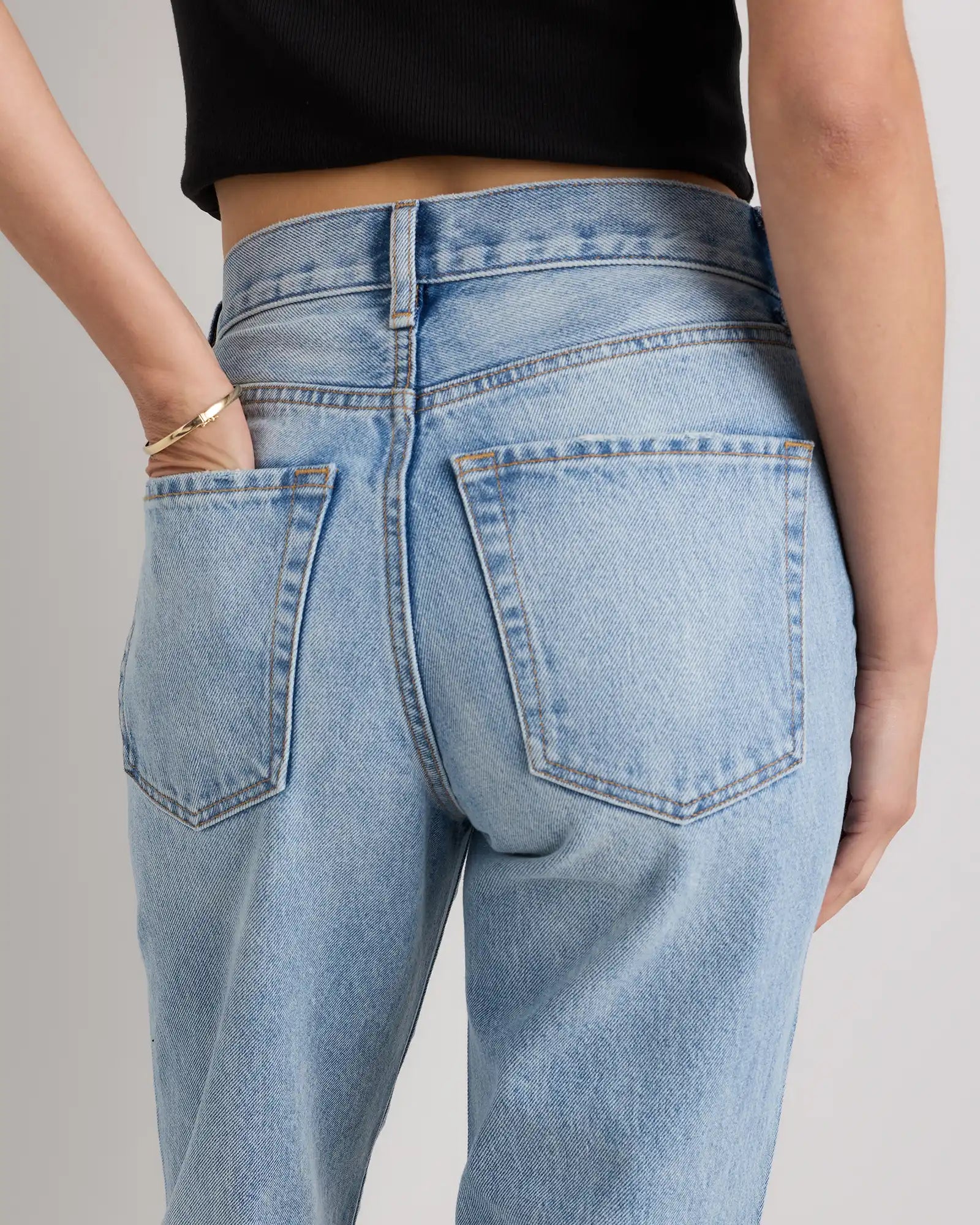 Bella Rigid Straight Jeans
