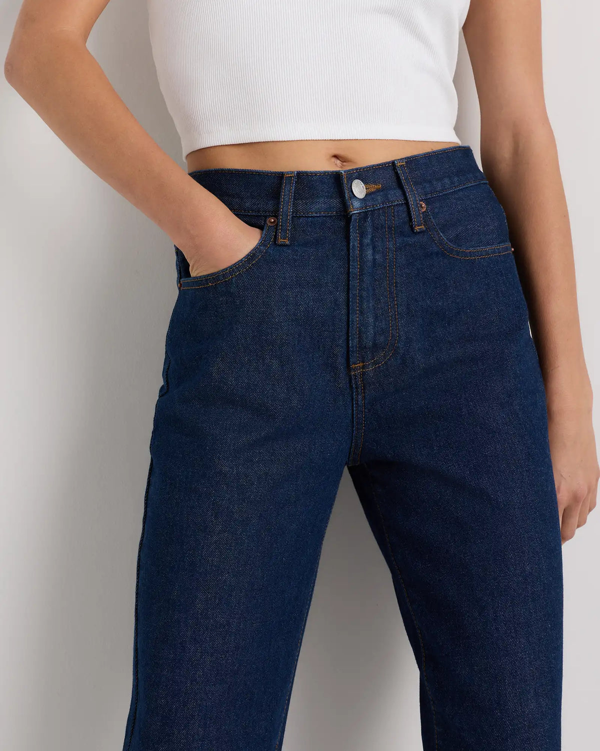 Bella Rigid Straight Jeans