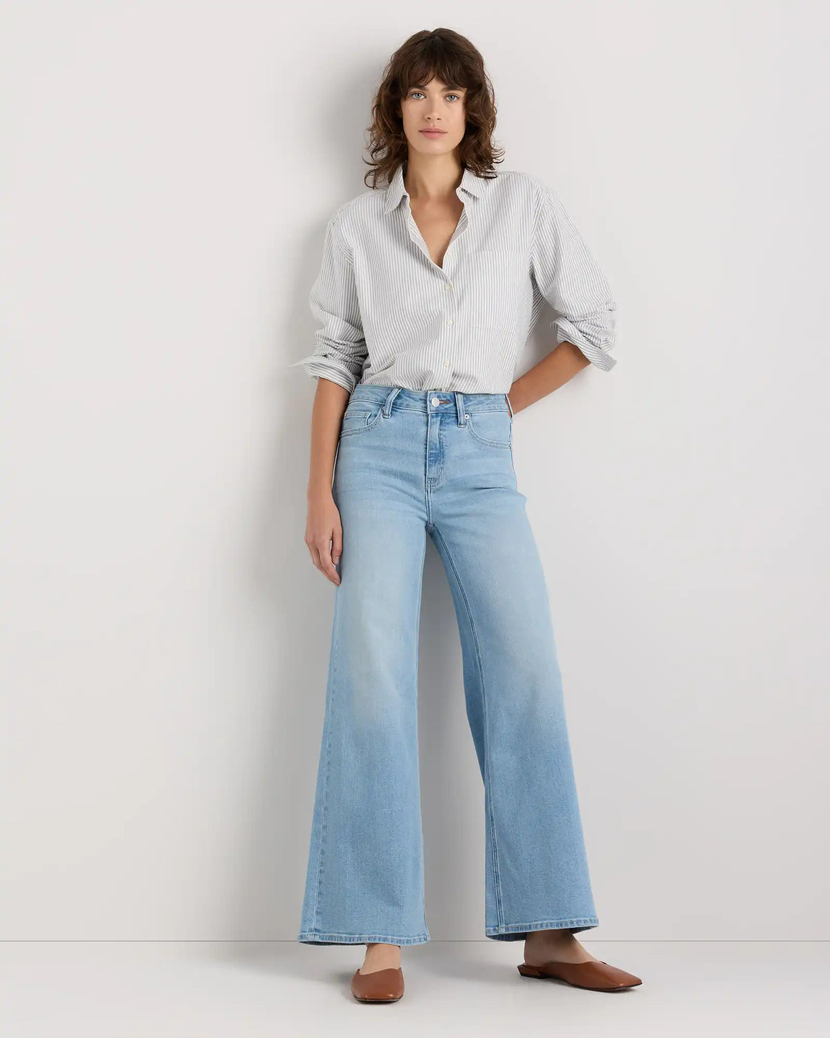 Bella Stretch Palazzo Jeans