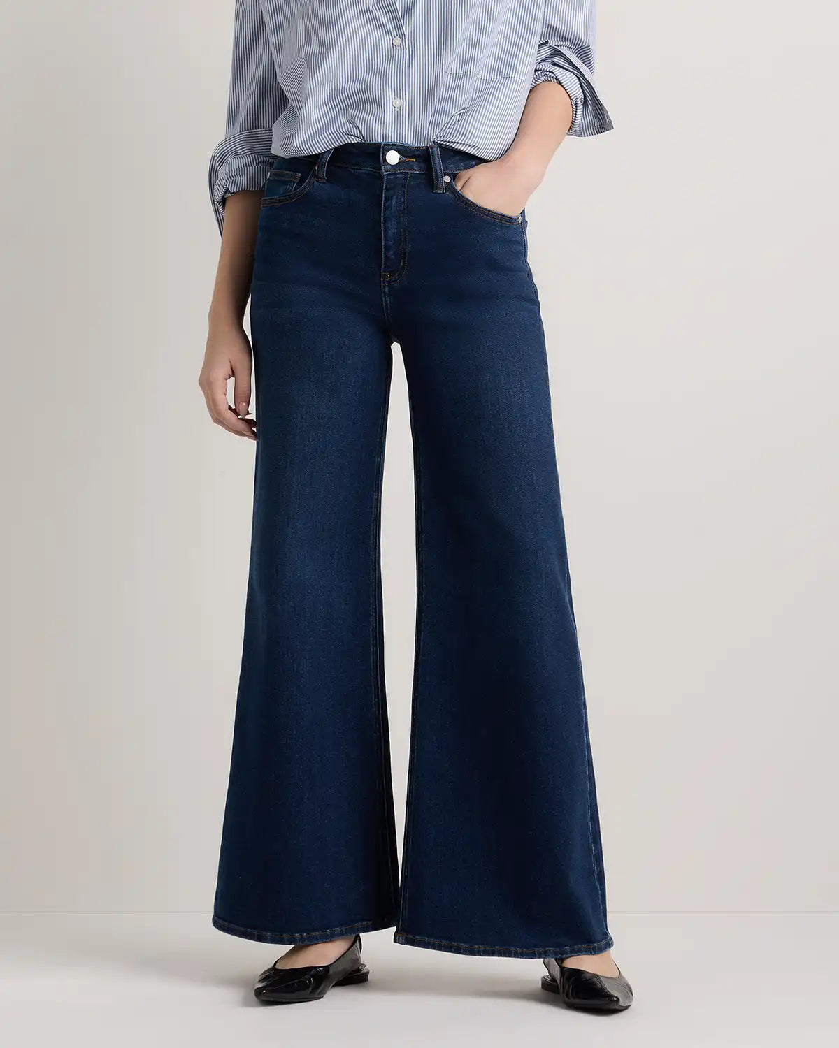 Bella Stretch Palazzo Jeans