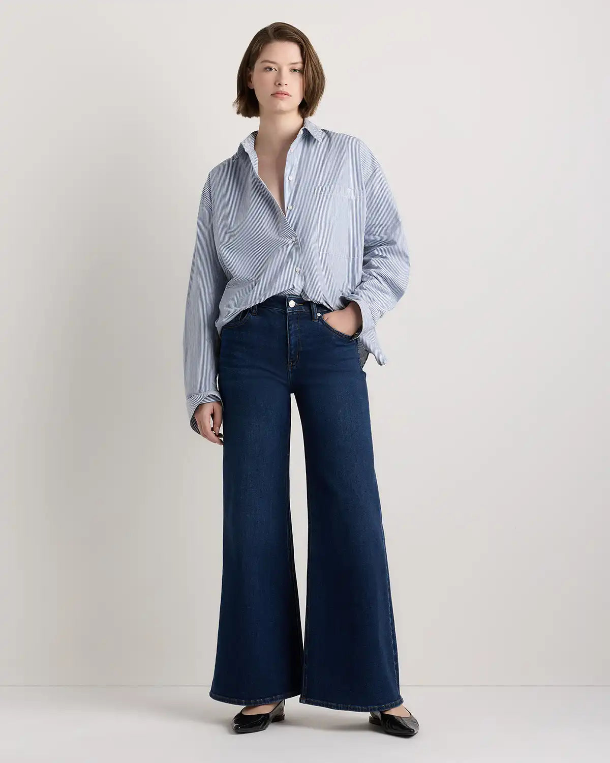 Bella Stretch Palazzo Jeans