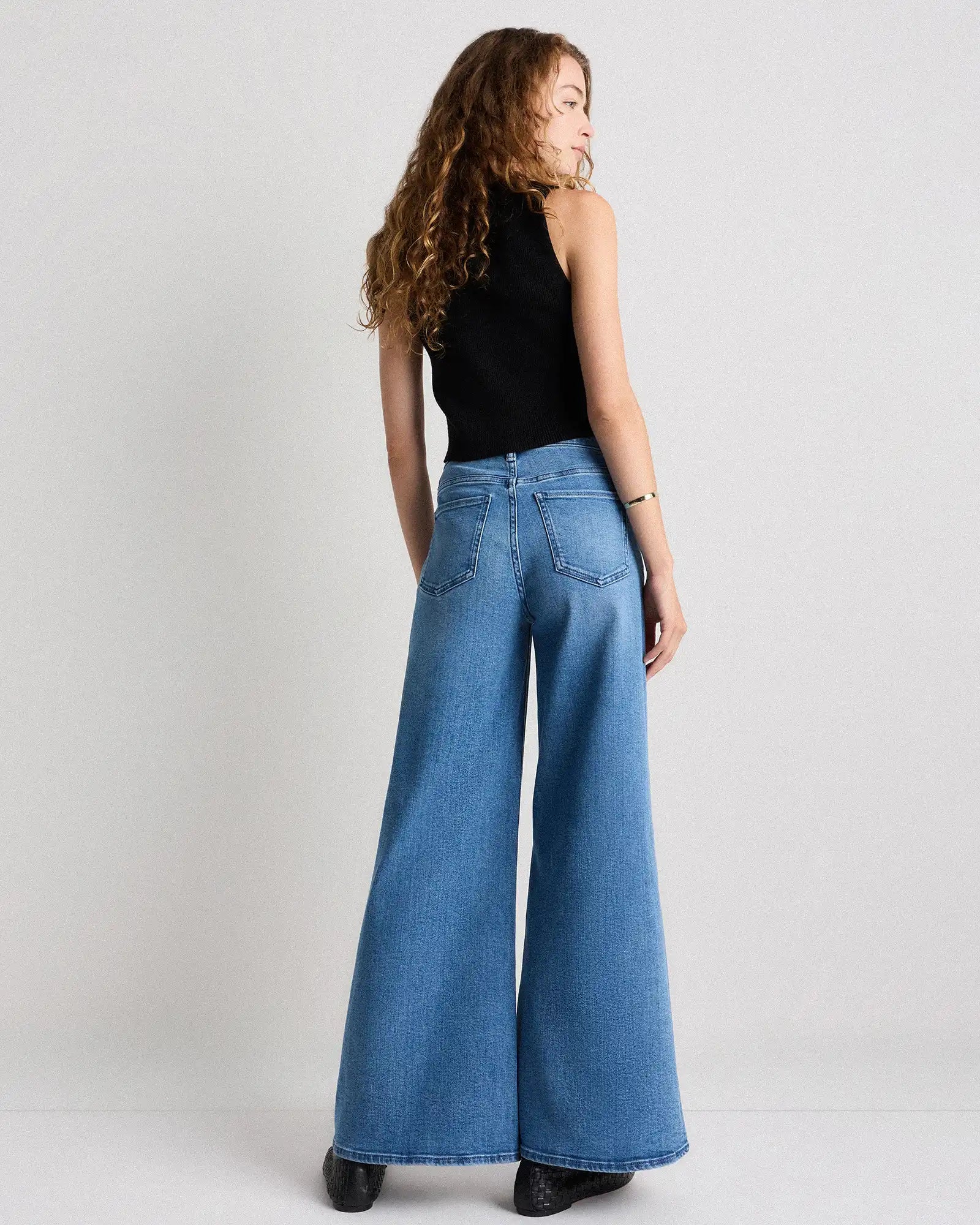 Bella Stretch Palazzo Jeans