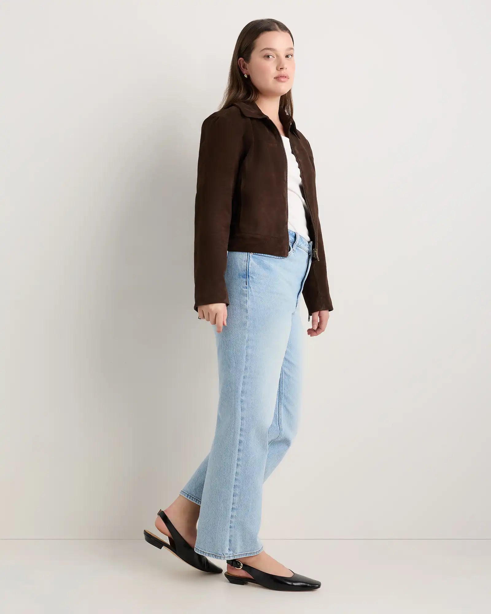 Curvy Bella Stretch Relaxed Straight Jeans
