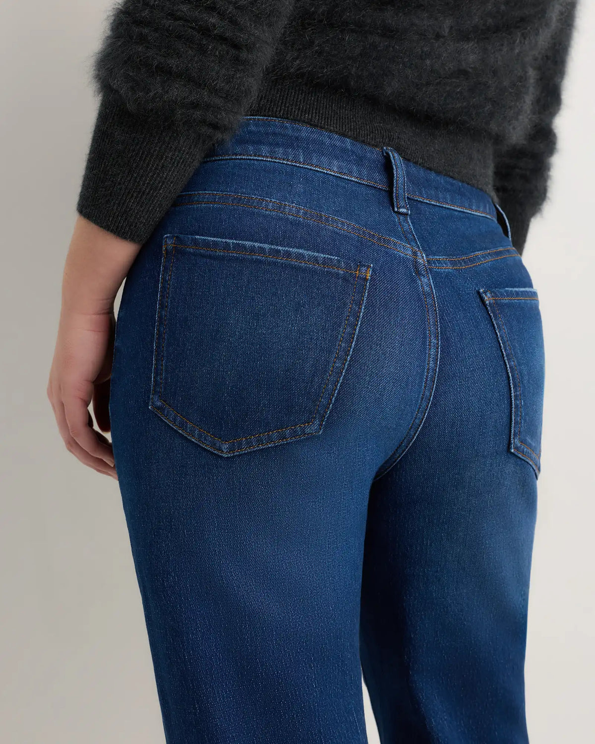Curvy Bella Stretch Relaxed Straight Jeans