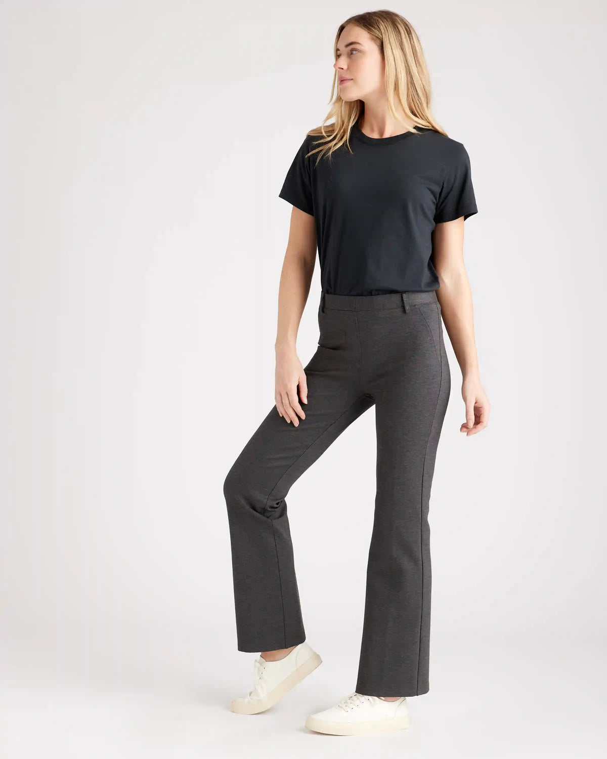 Ultra-Stretch Ponte Bootcut Pants